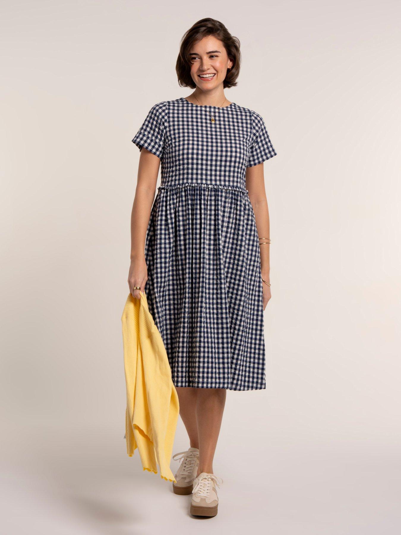 Image 7 of 7 of Brakeburn Perla Dress - Blue