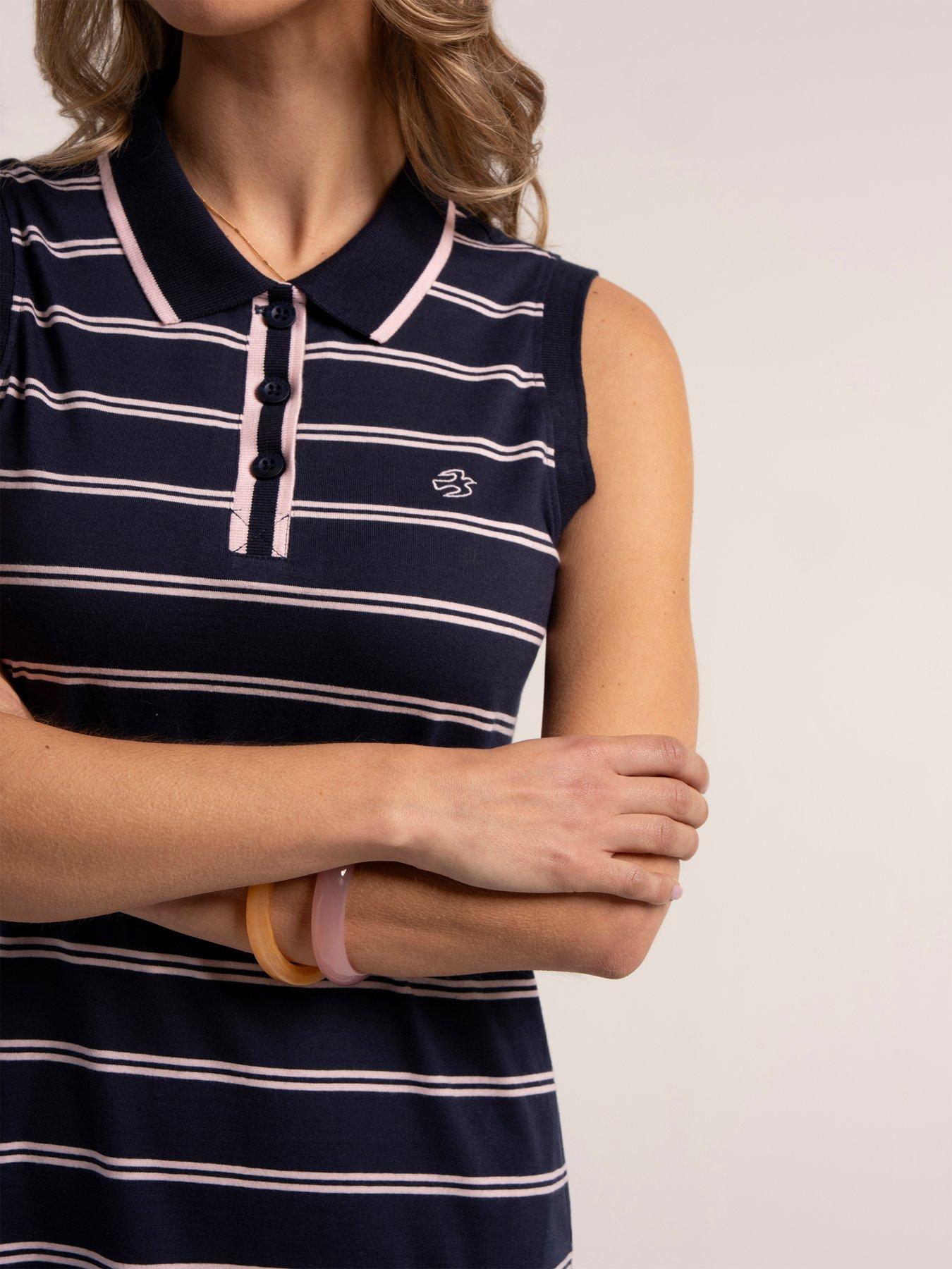  image of brakeburn-mara-dress-navy