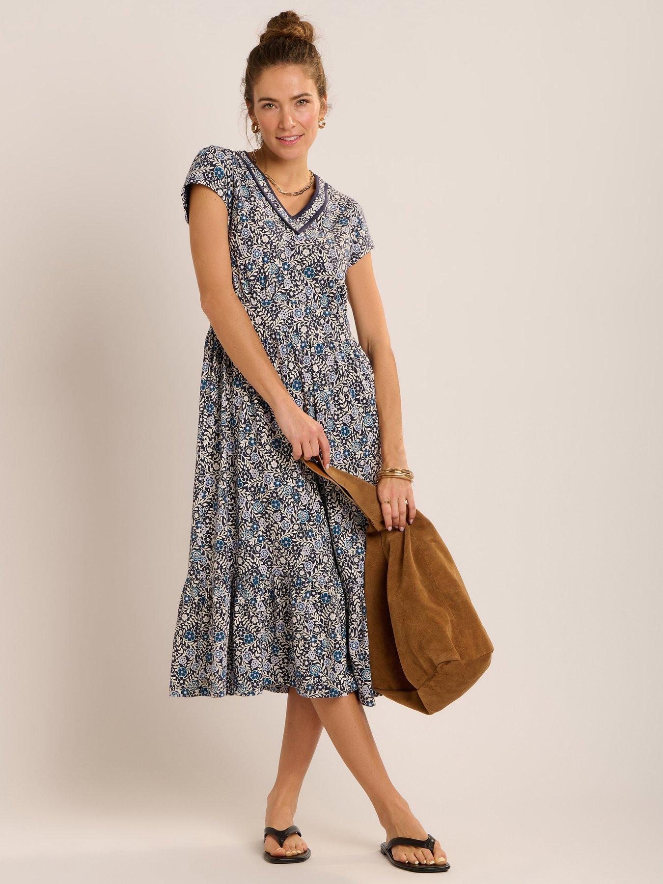 Brakeburn Lucia Dress - Navy