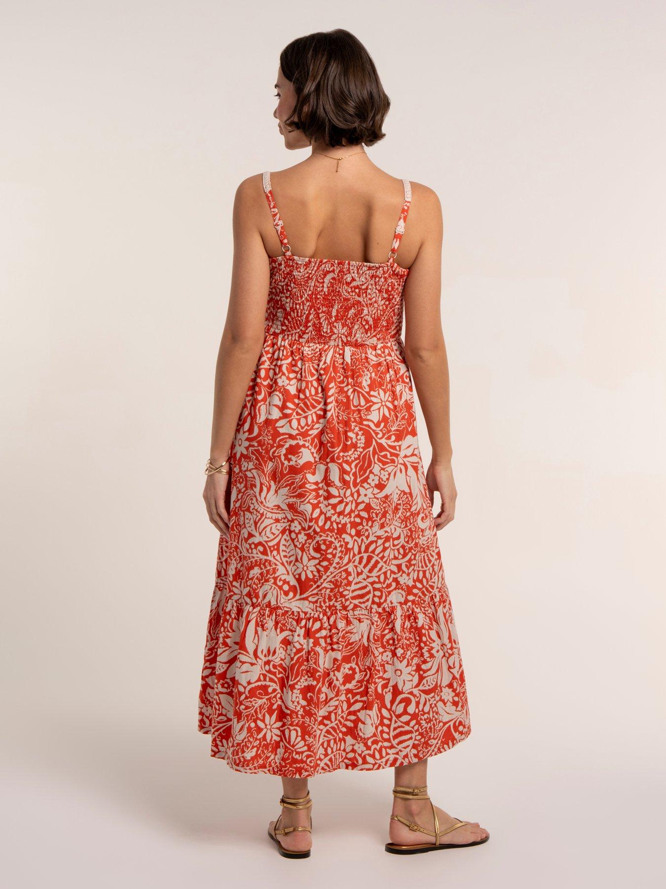Image 2 of 7 of Brakeburn Catarina Dress - Orange