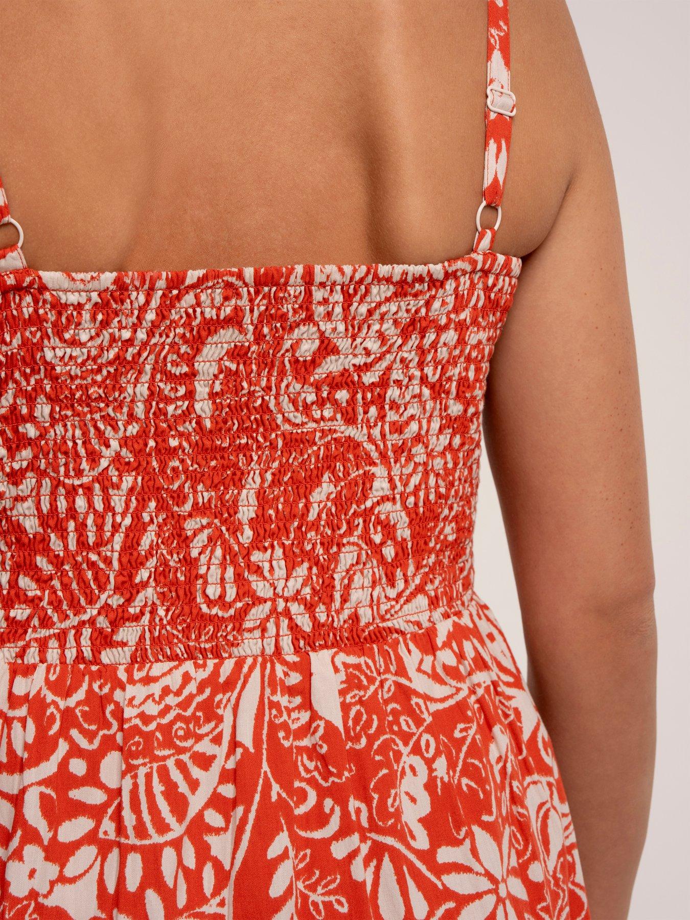 Image 5 of 7 of Brakeburn Catarina Dress - Orange