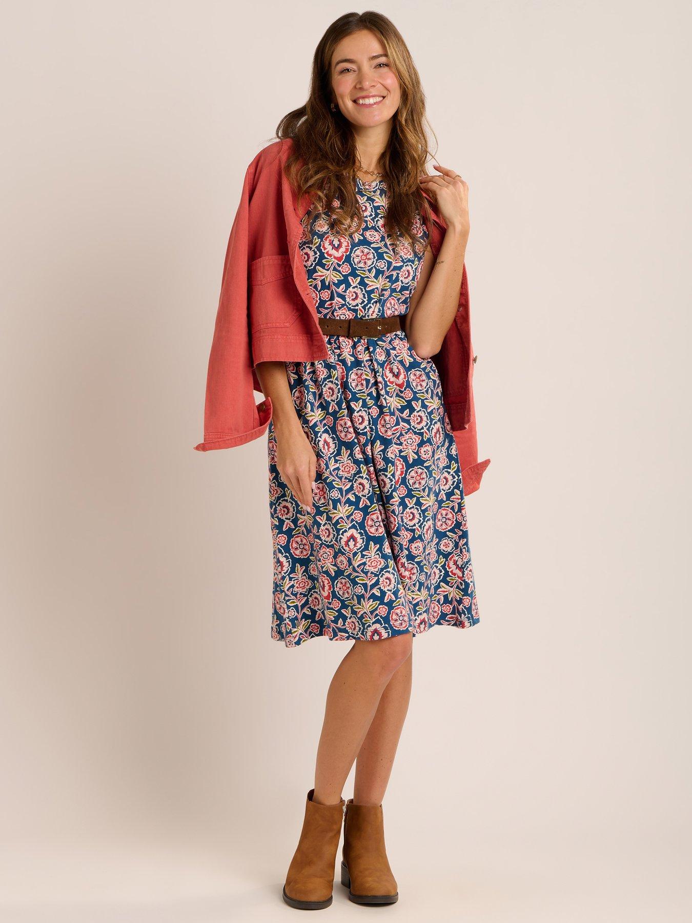 Image 1 of 6 of Brakeburn Mary Dress - Blue