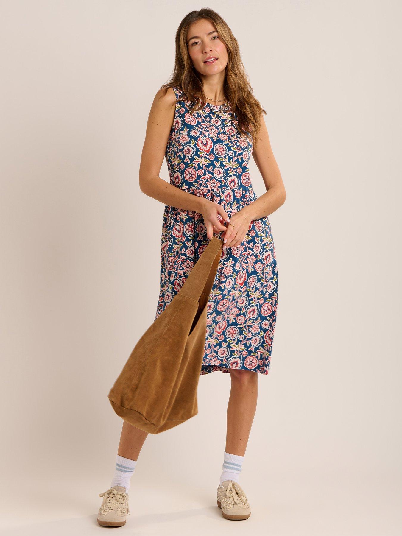 Image 6 of 6 of Brakeburn Mary Dress - Blue