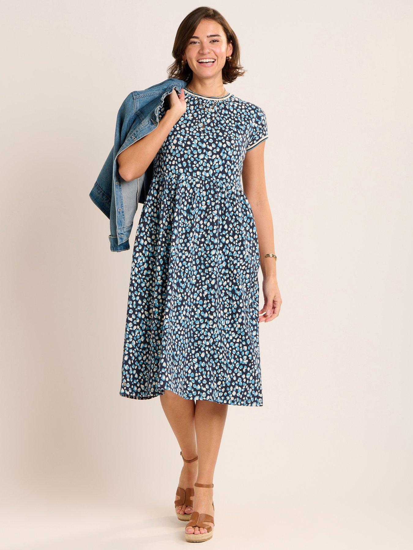 Image 6 of 7 of Brakeburn Alexia Dress - Navy