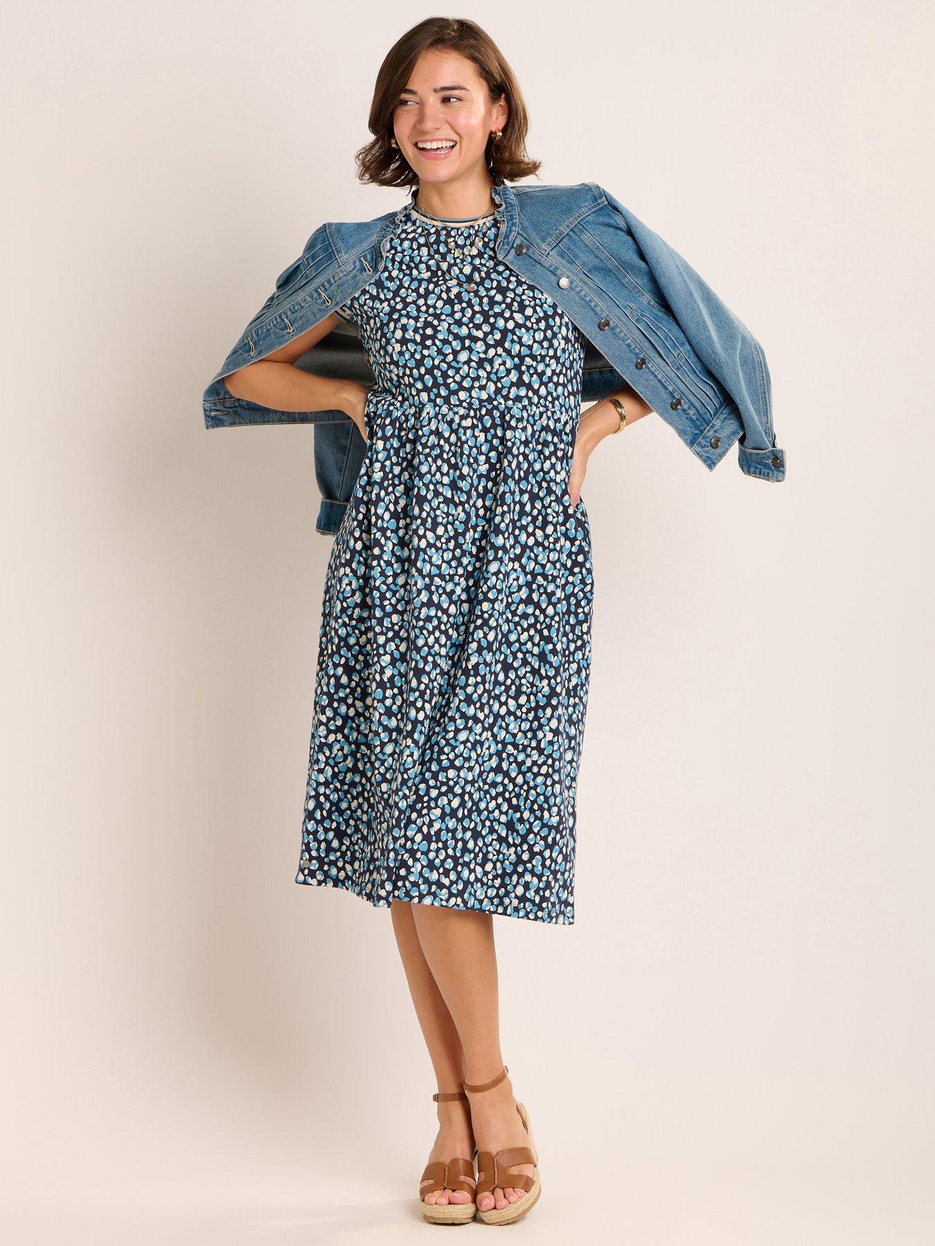 Image 7 of 7 of Brakeburn Alexia Dress - Navy