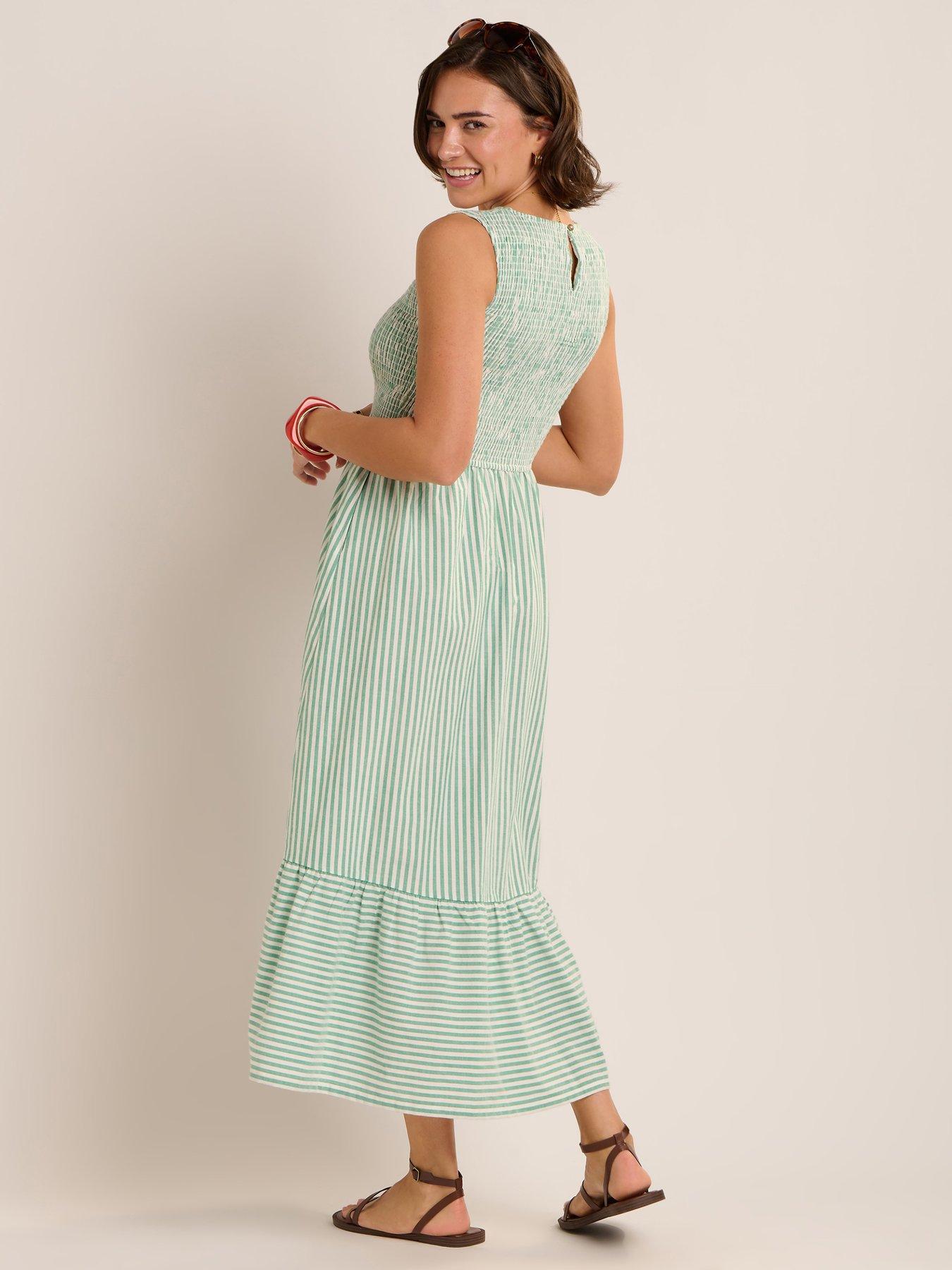  image of brakeburn-trinn-dress-green