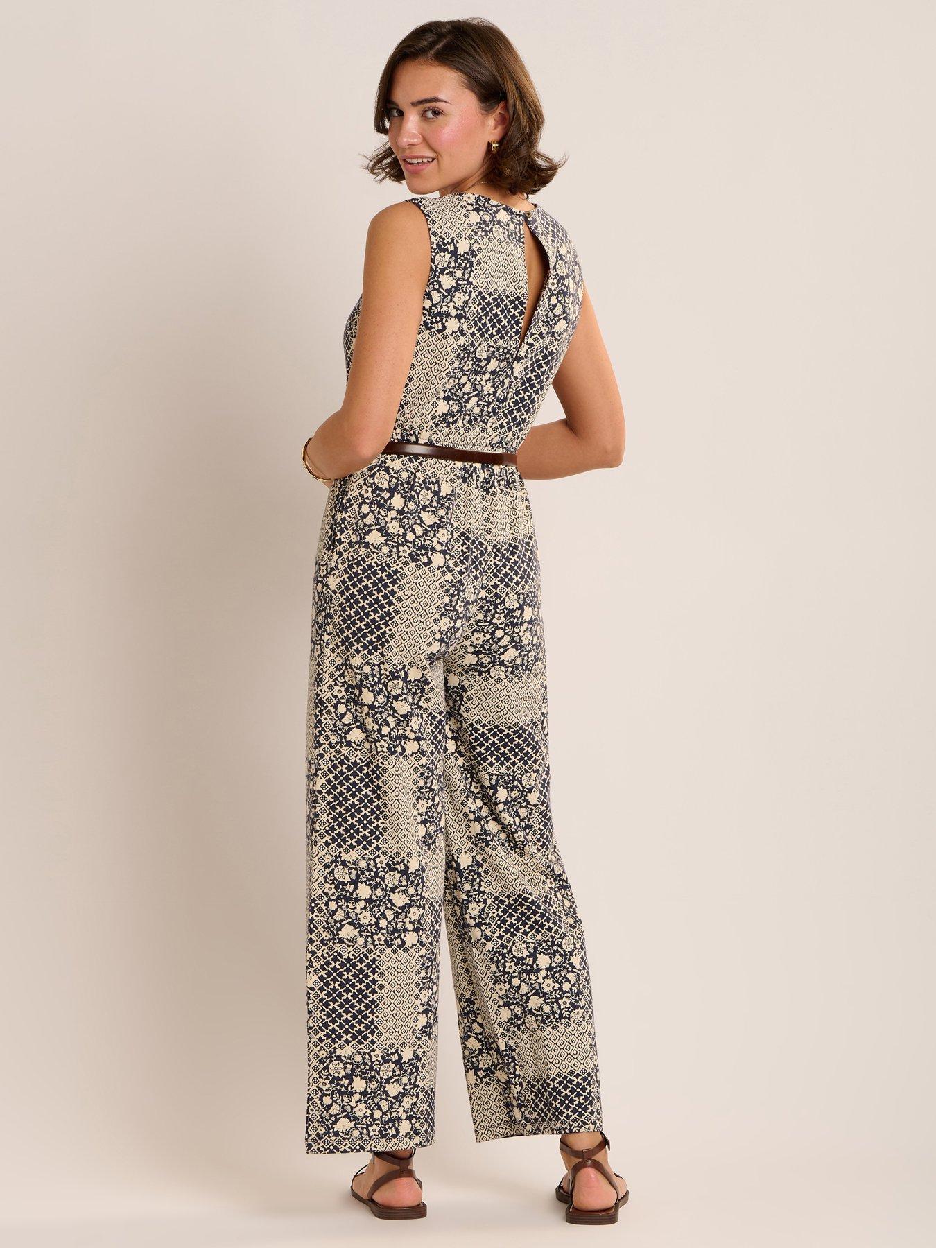 Image 2 of 6 of Brakeburn Amanda Jumpsuit - Navy