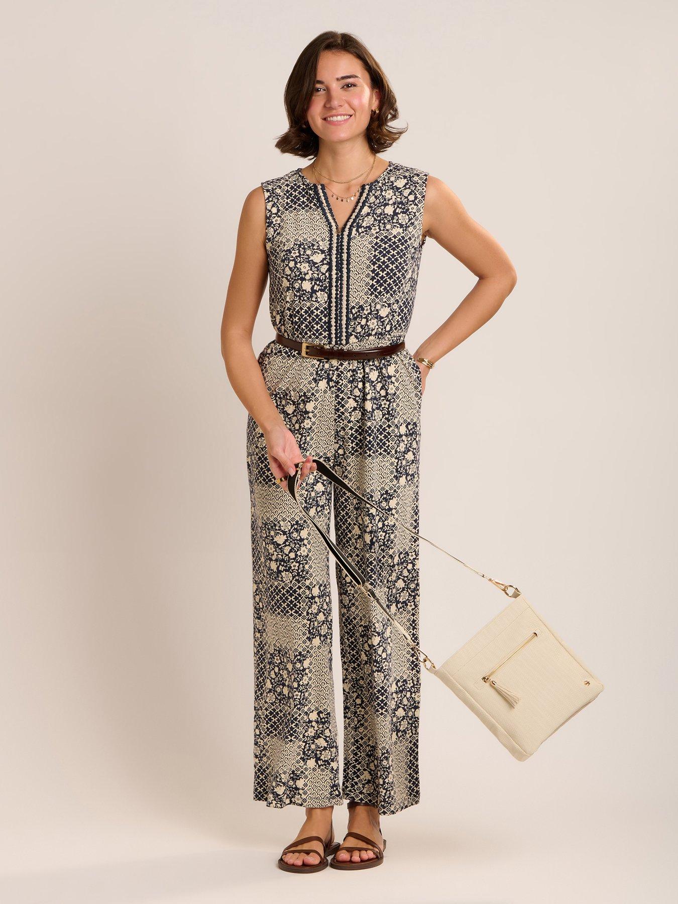 Image 6 of 6 of Brakeburn Amanda Jumpsuit - Navy