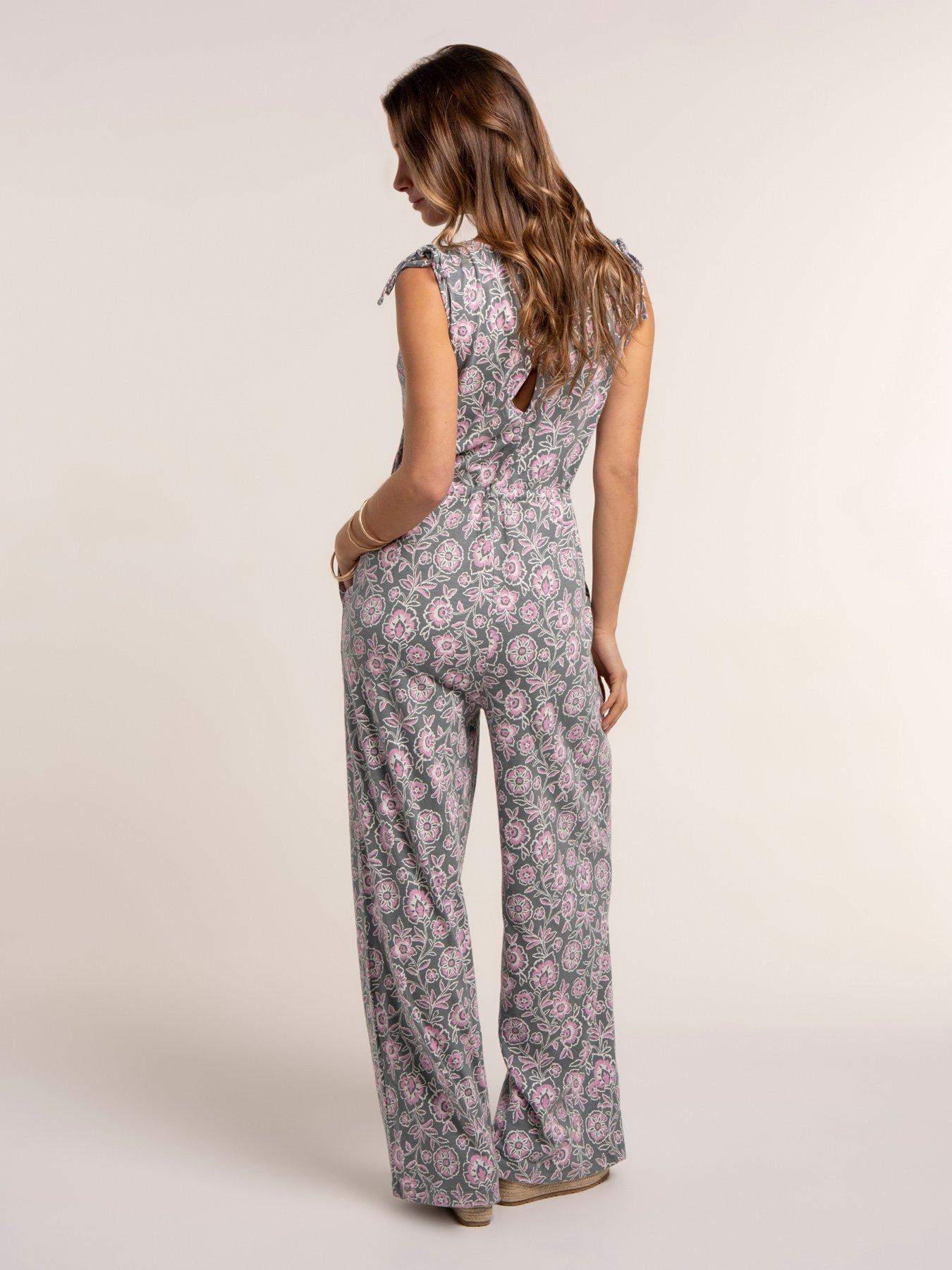  image of brakeburn-sari-jumpsuit-green