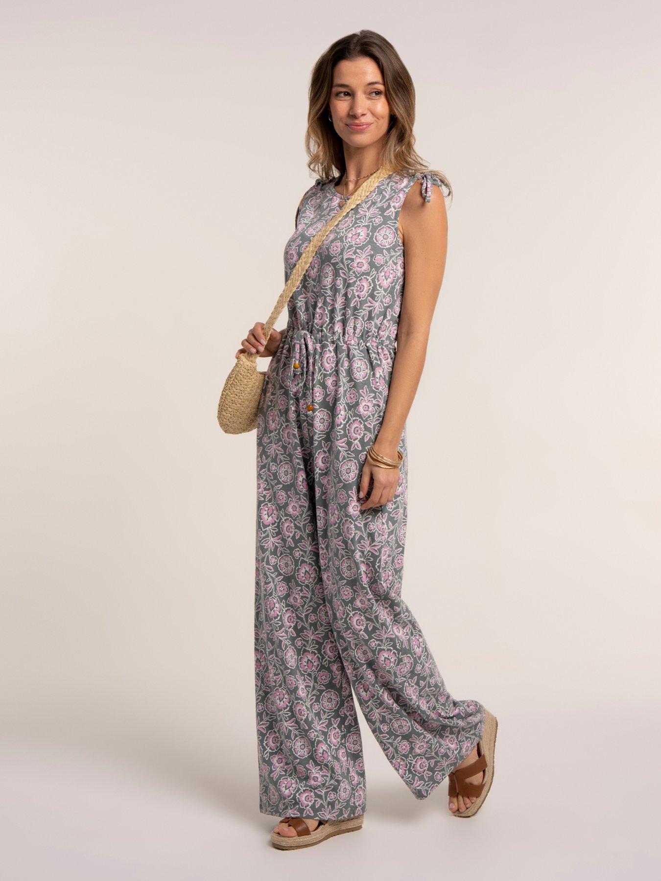  image of brakeburn-sari-jumpsuit-green