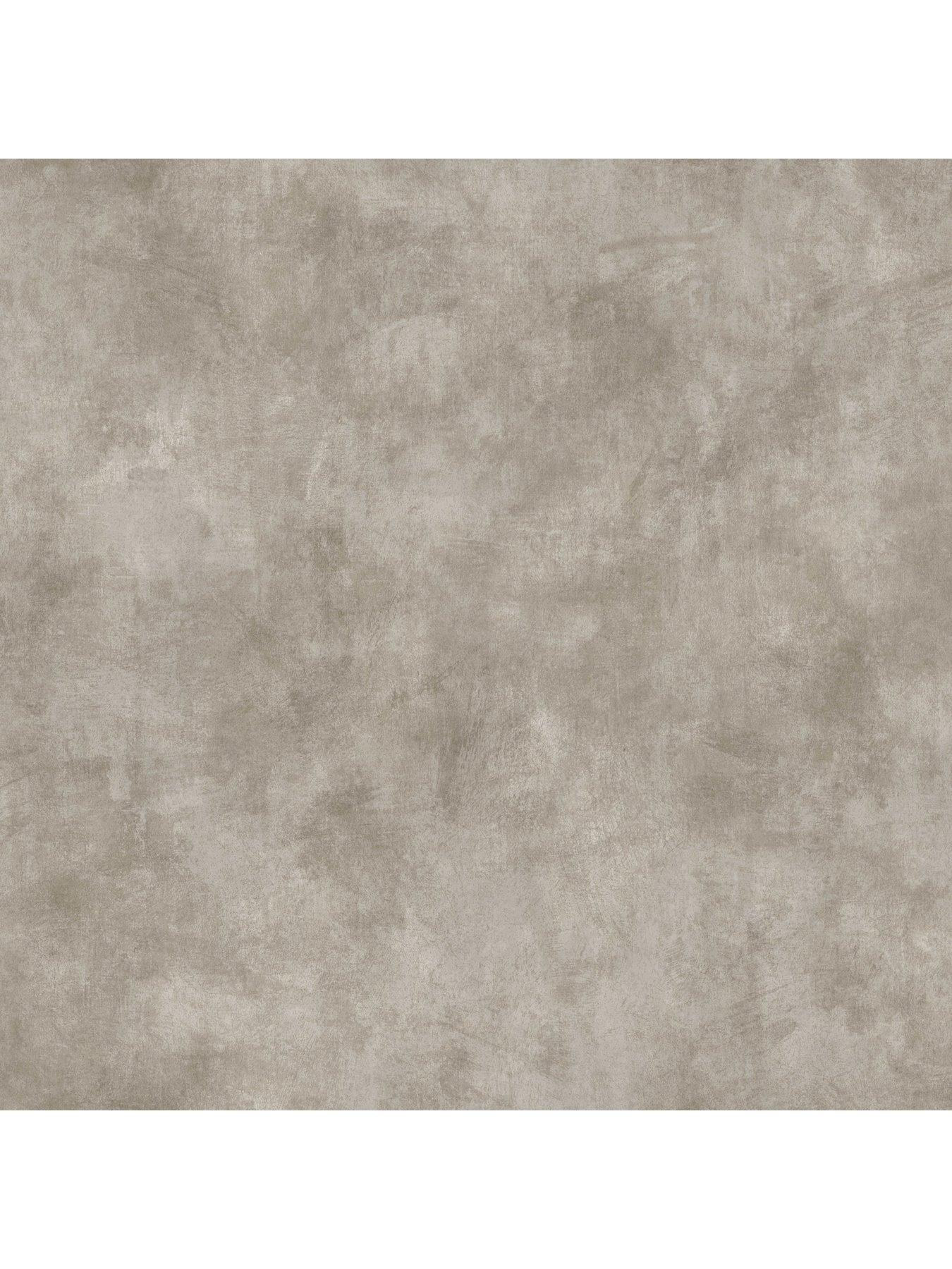 Image 3 of 3 of The Very Collection Limewash Plaster-Taupe Wallpaper