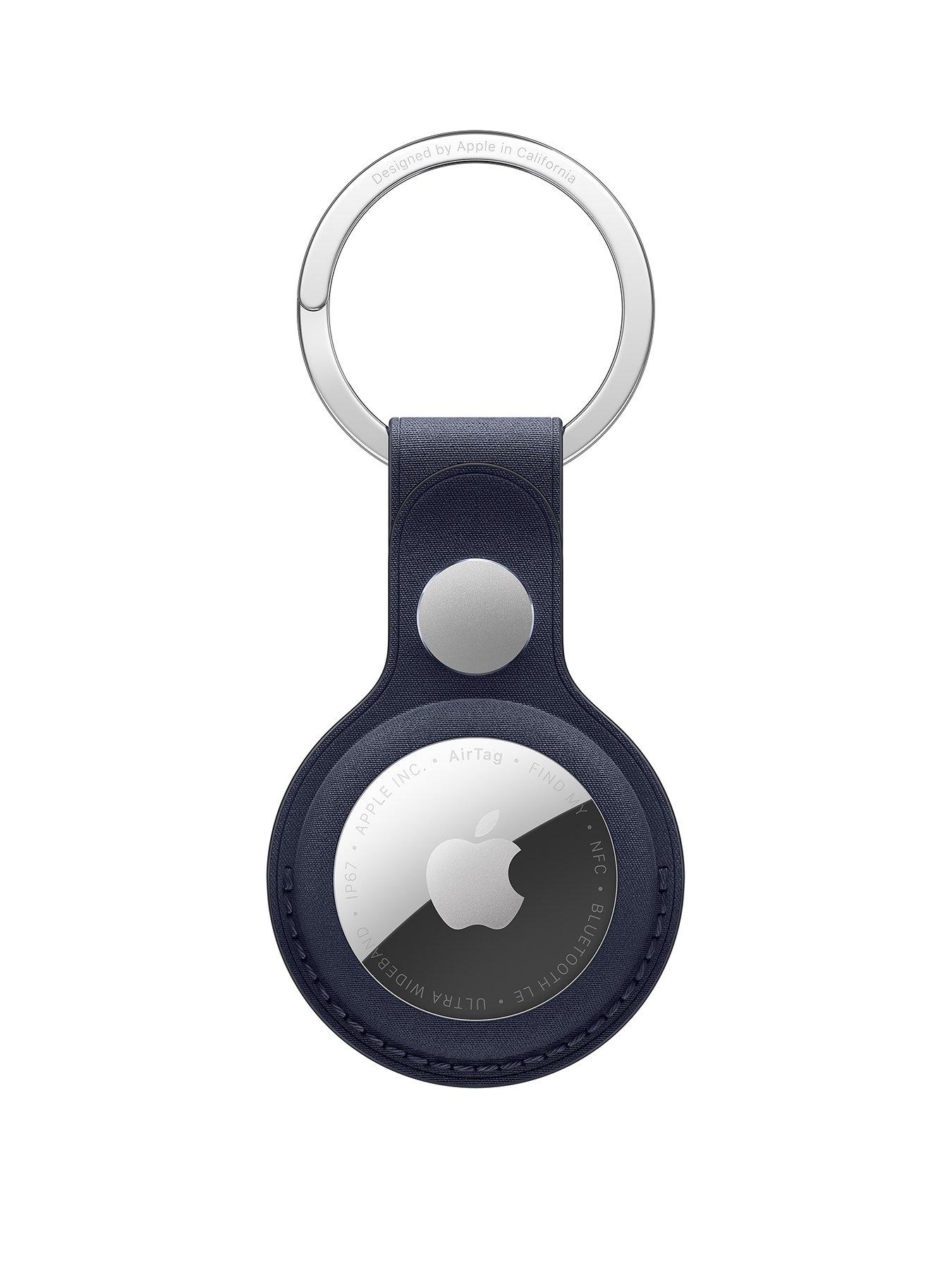Apple AirTag FineWoven Key Ring - Navy (AirTag is sold separately)