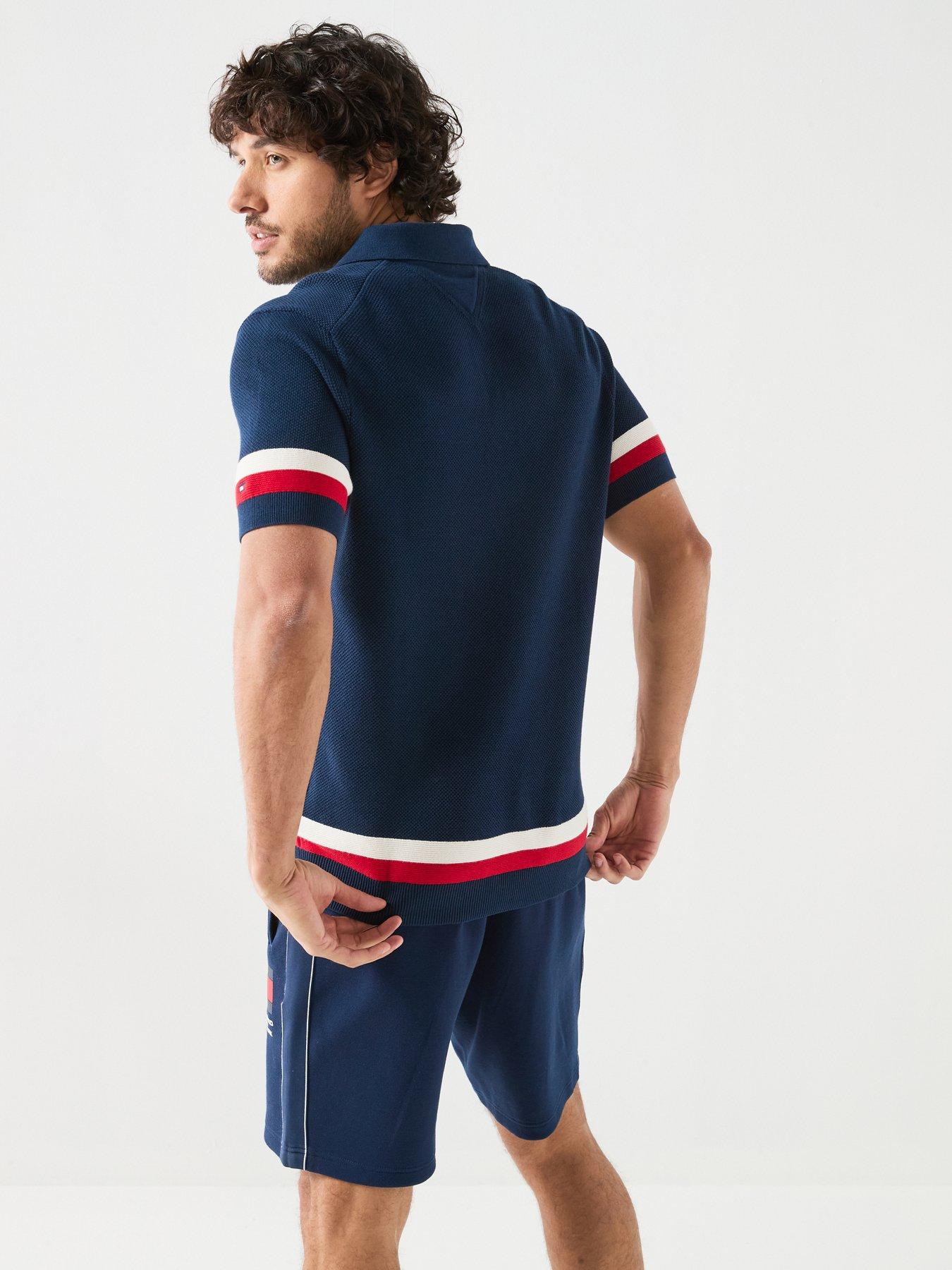 Image 2 of 6 of Tommy Hilfiger Americana Polo Shirt - Navy