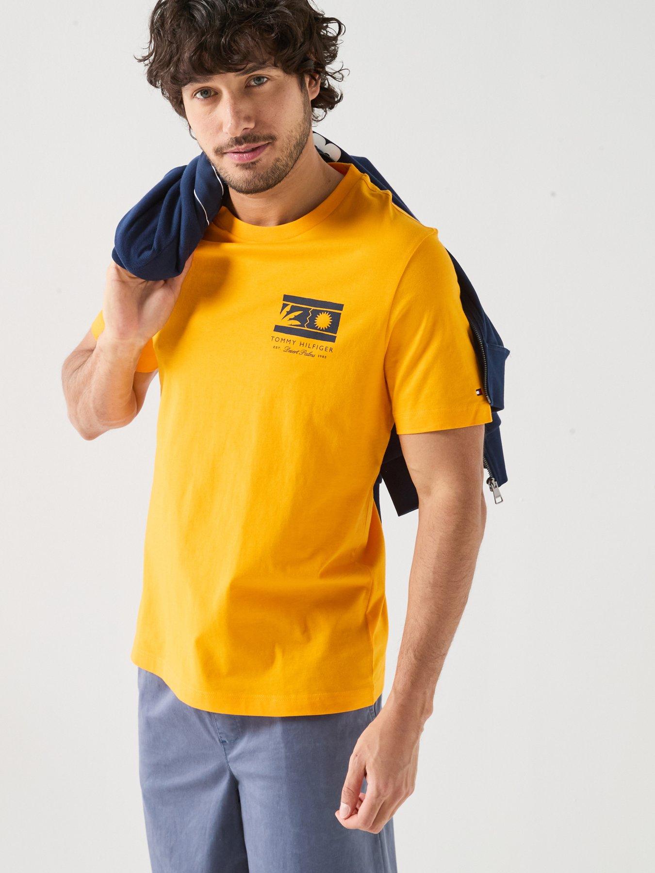 Tommy Hilfiger Tommy Hilfiger Small Sun Flag Logo T-shirt - Orange