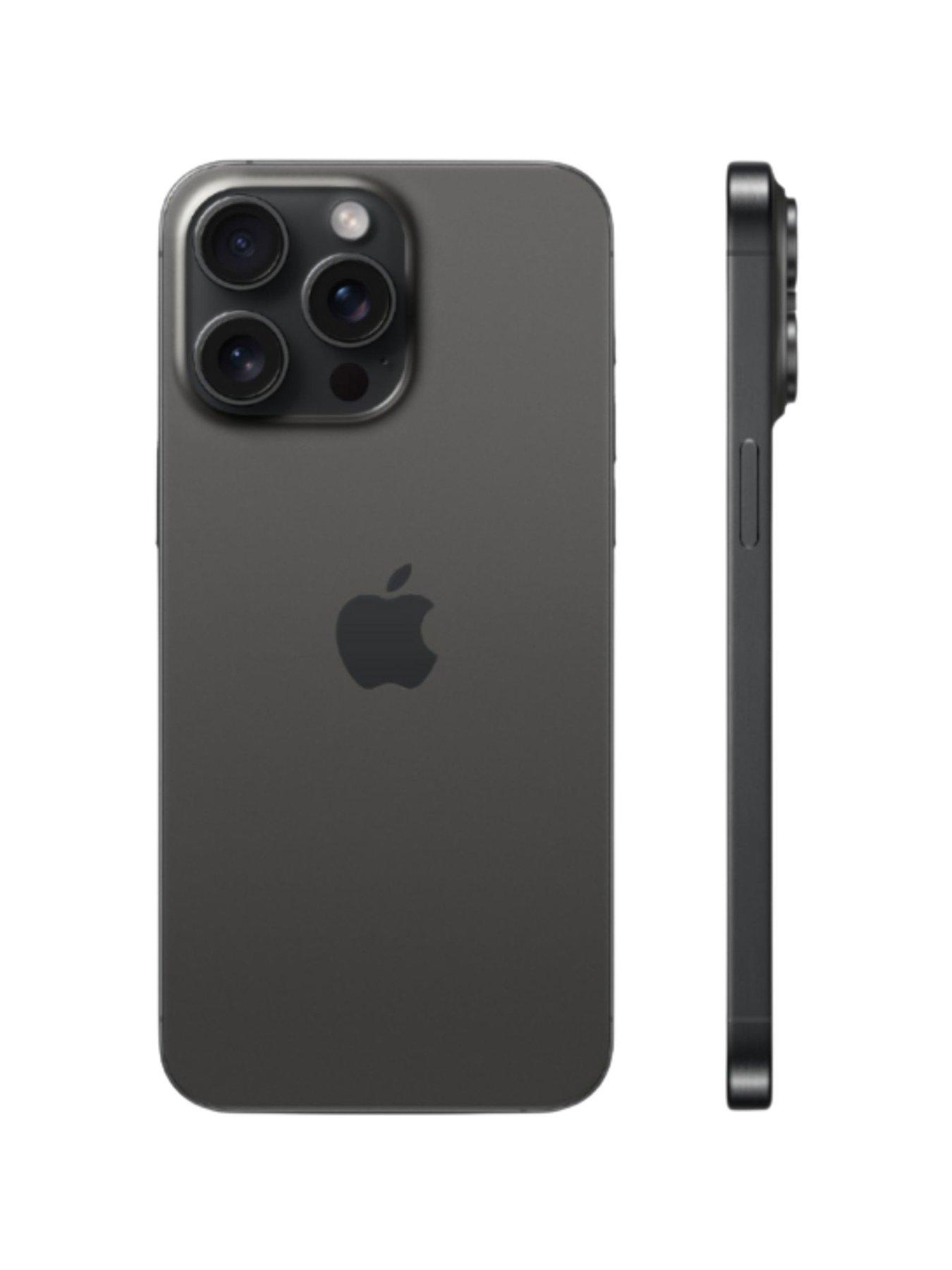 stillFront image of refurbished-apple-iphone-15-pro-256gb-black-pristine-condition