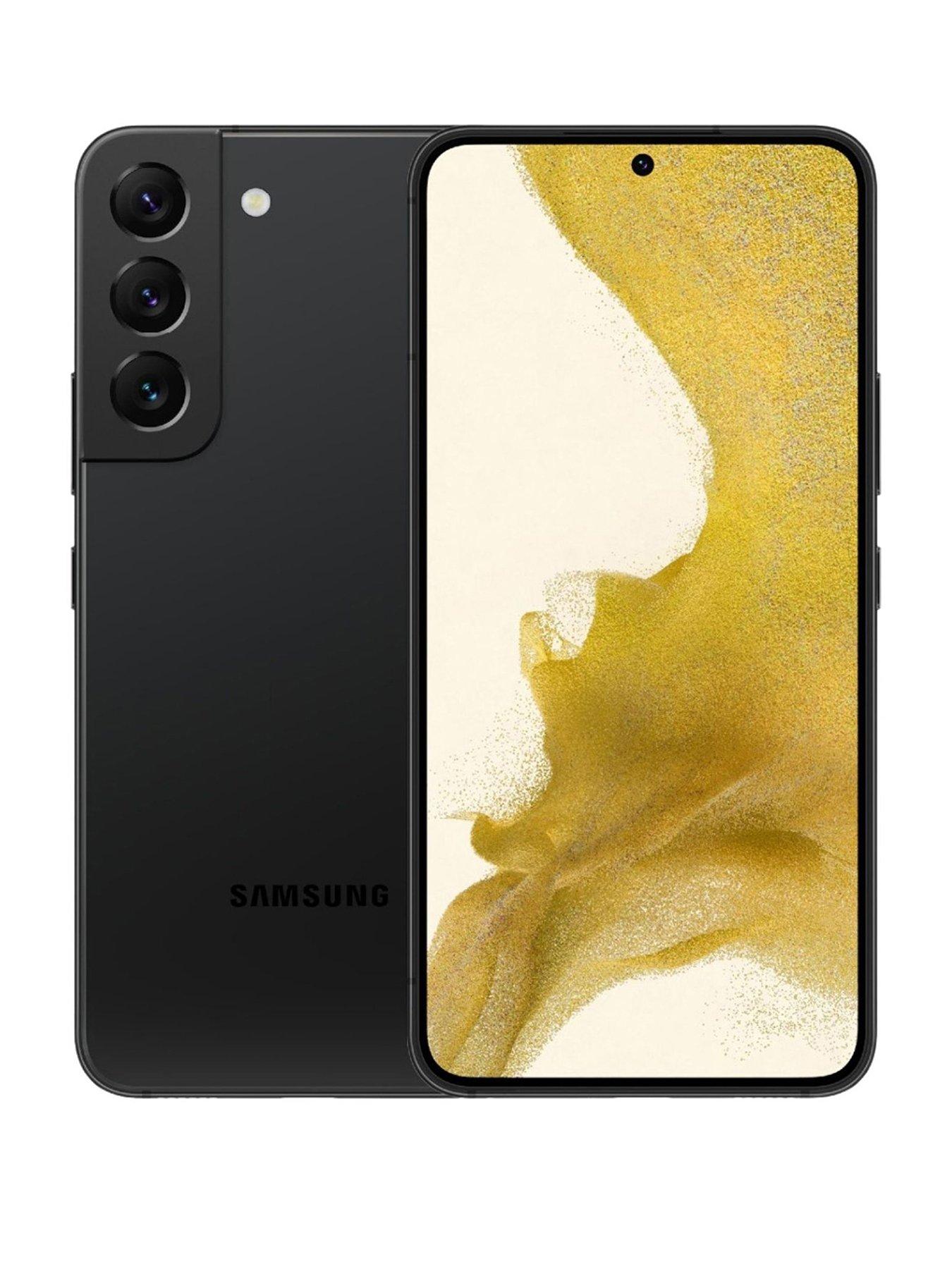 Refurbished Samsung S22 5G - 128GB, Black (Pristine Condition)