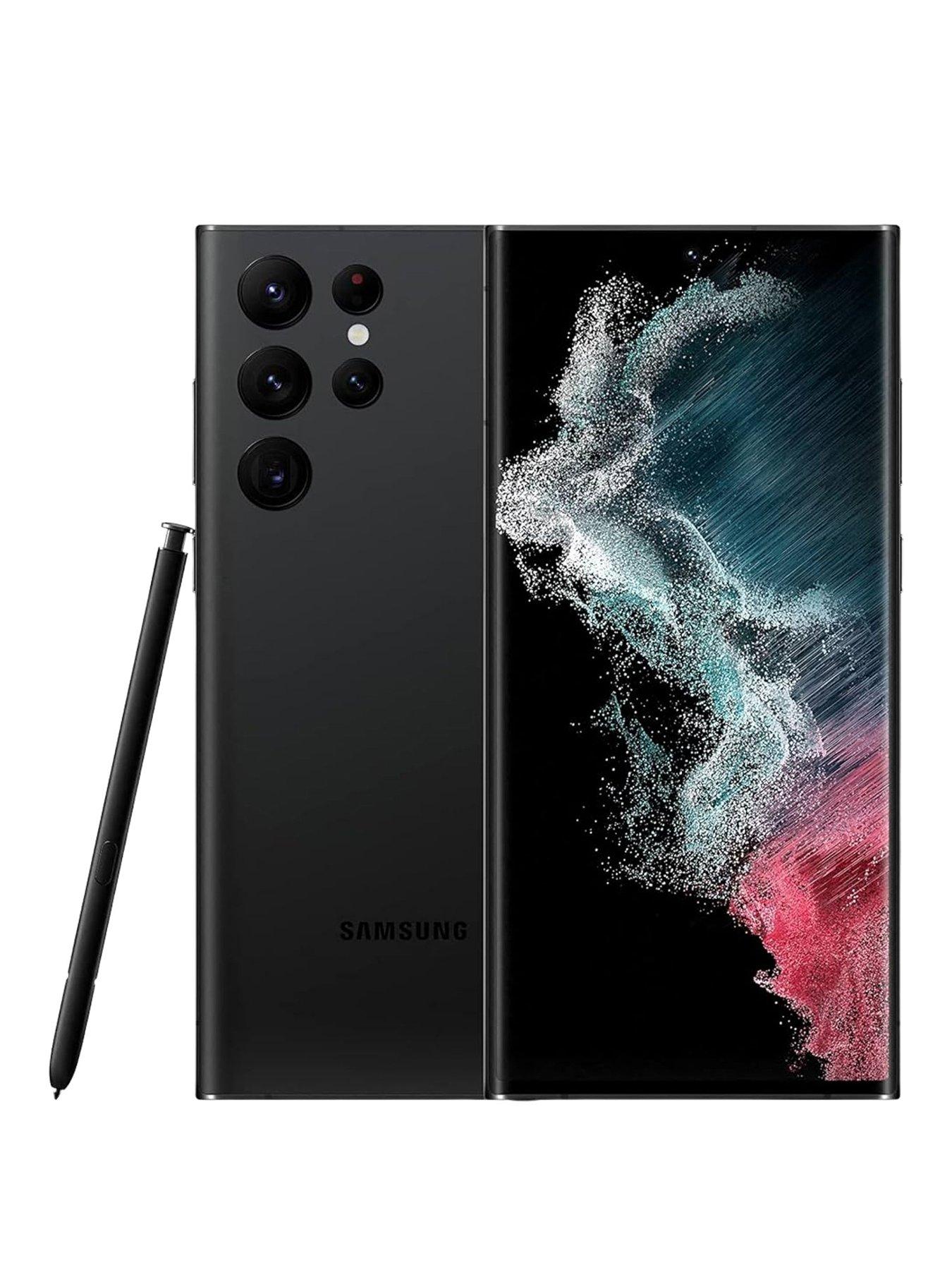 Refurbished Samsung S22 Ultra 5G - 128GB, Black (Pristine Condition)