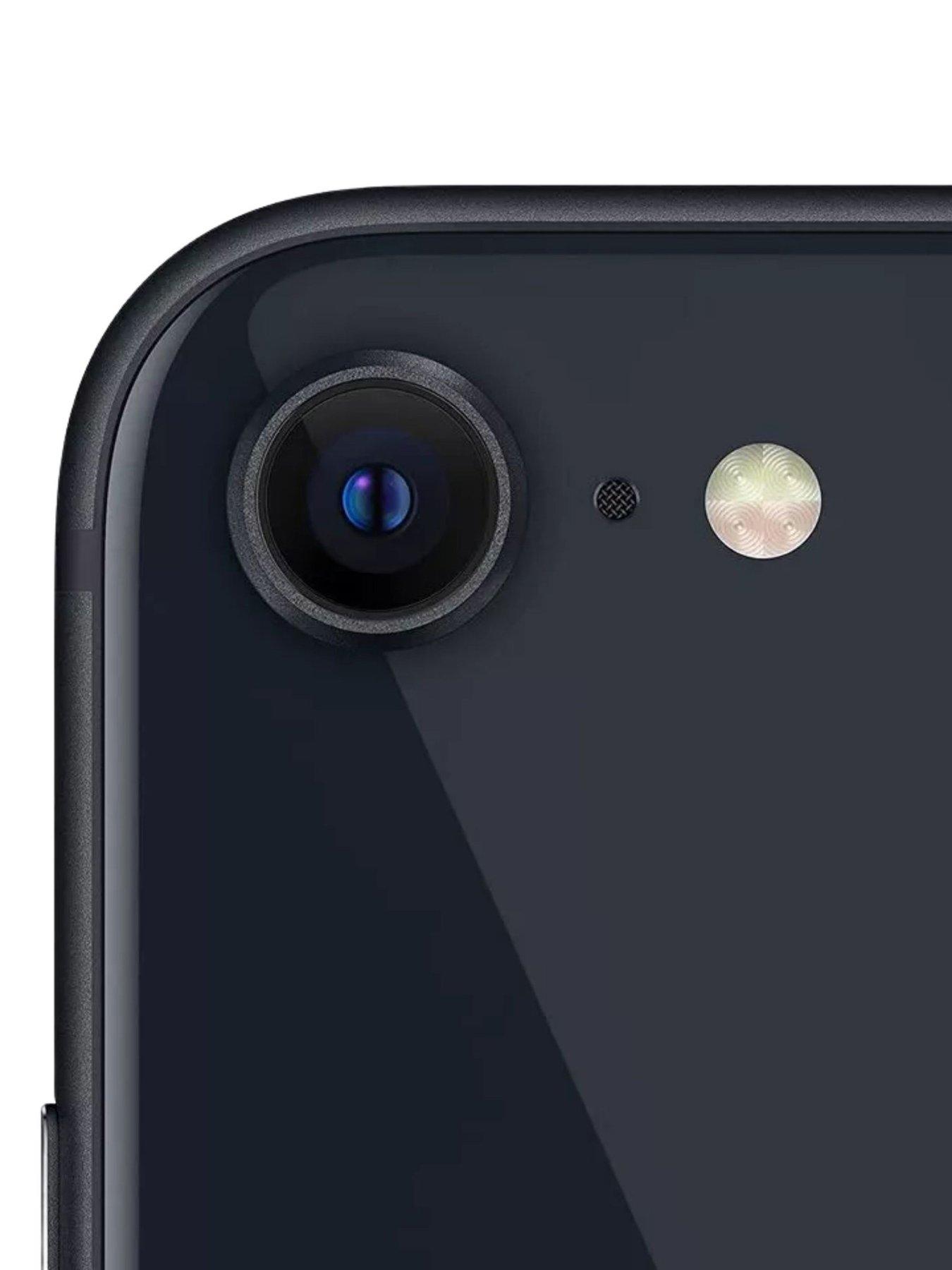 stillFront image of refurbished-apple-iphone-se-2022-64gb-black-pristine-condition
