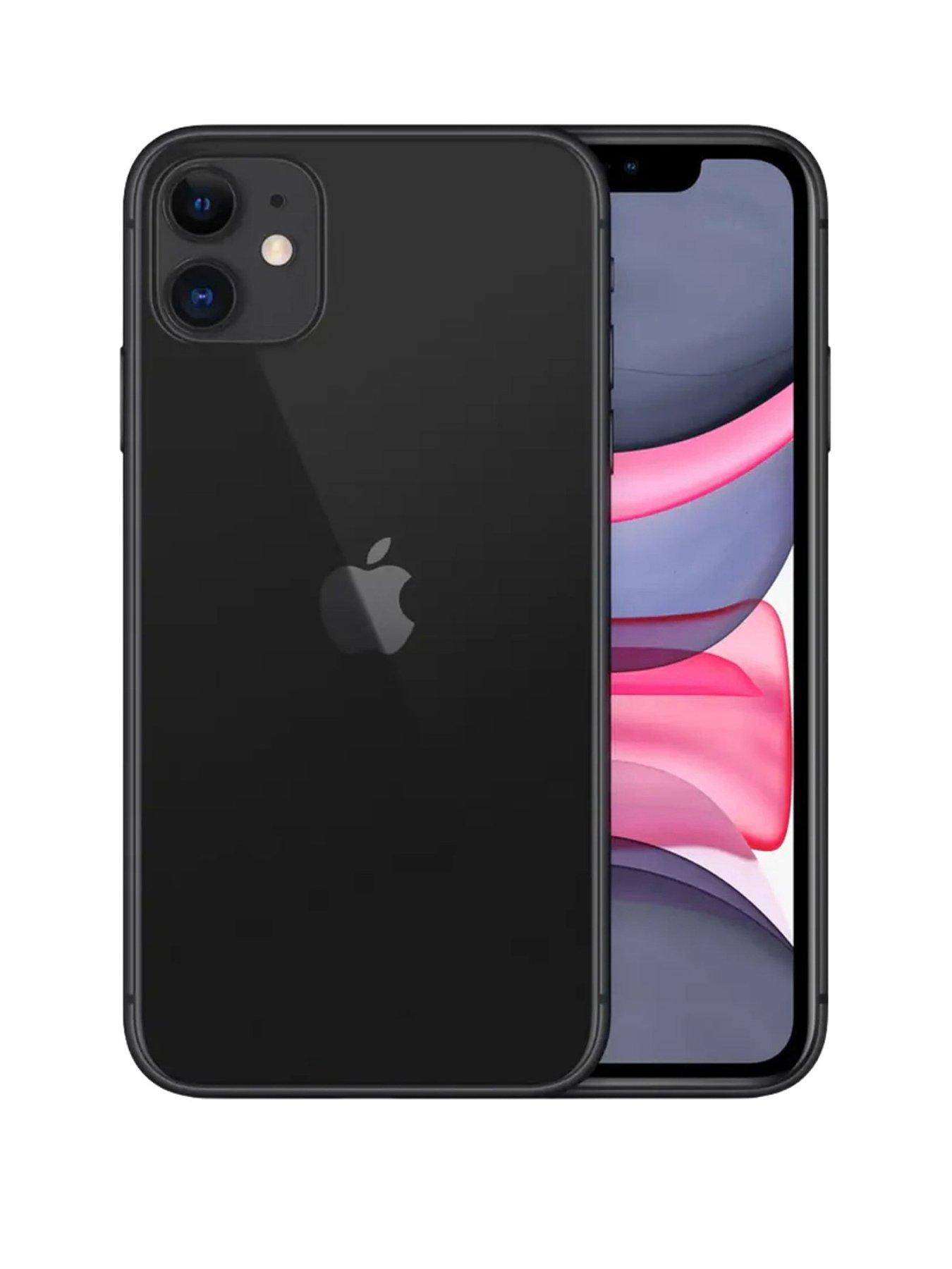 Refurbished Apple iPhone 11 - 128GB, Black (Pristine Condition)