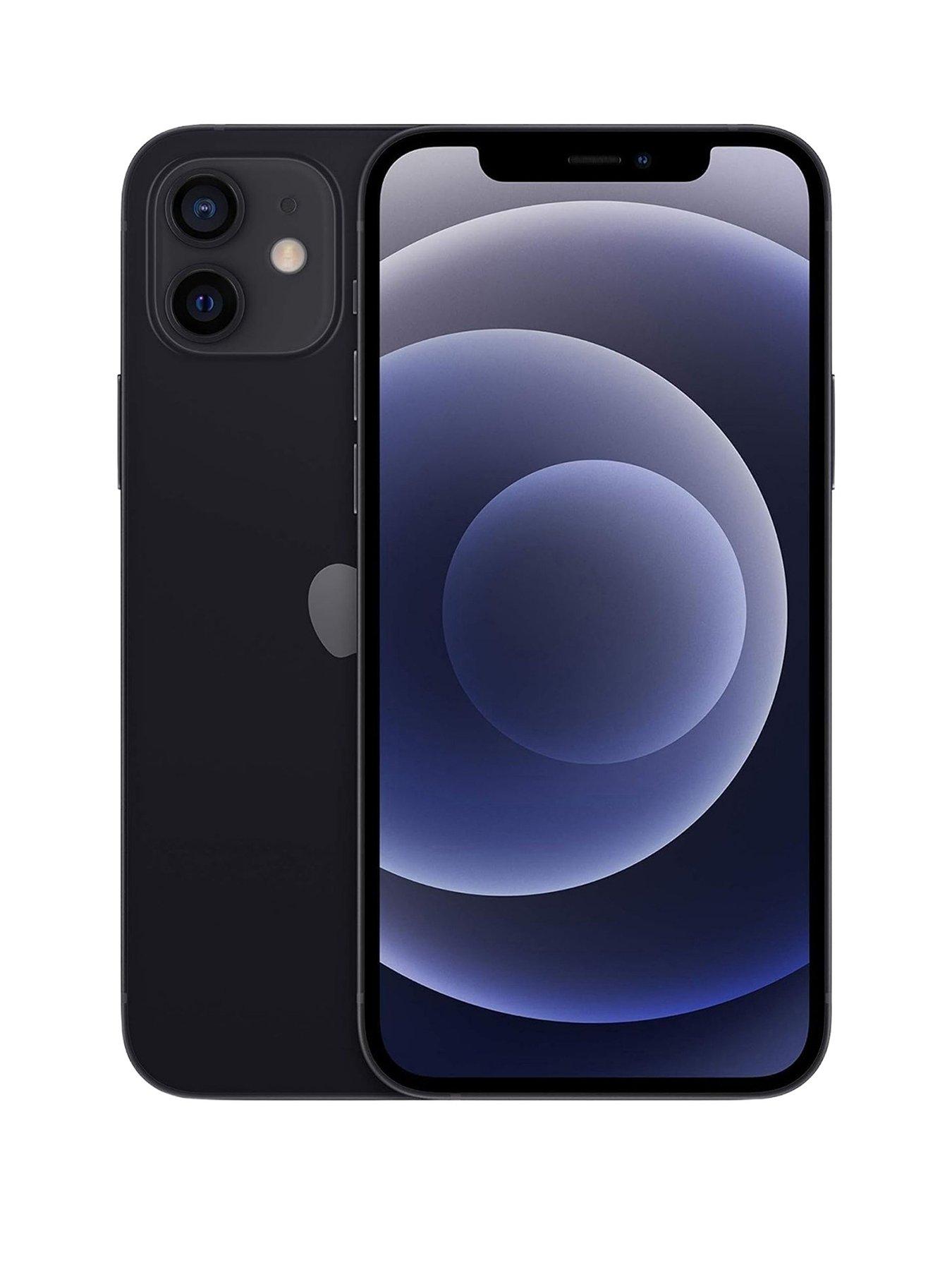 Refurbished Apple iPhone 12 - 64GB, Black (Pristine Condition)