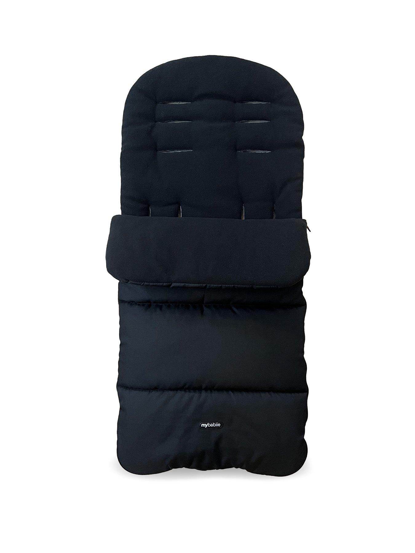  image of my-babiie-universal-footmuff-black
