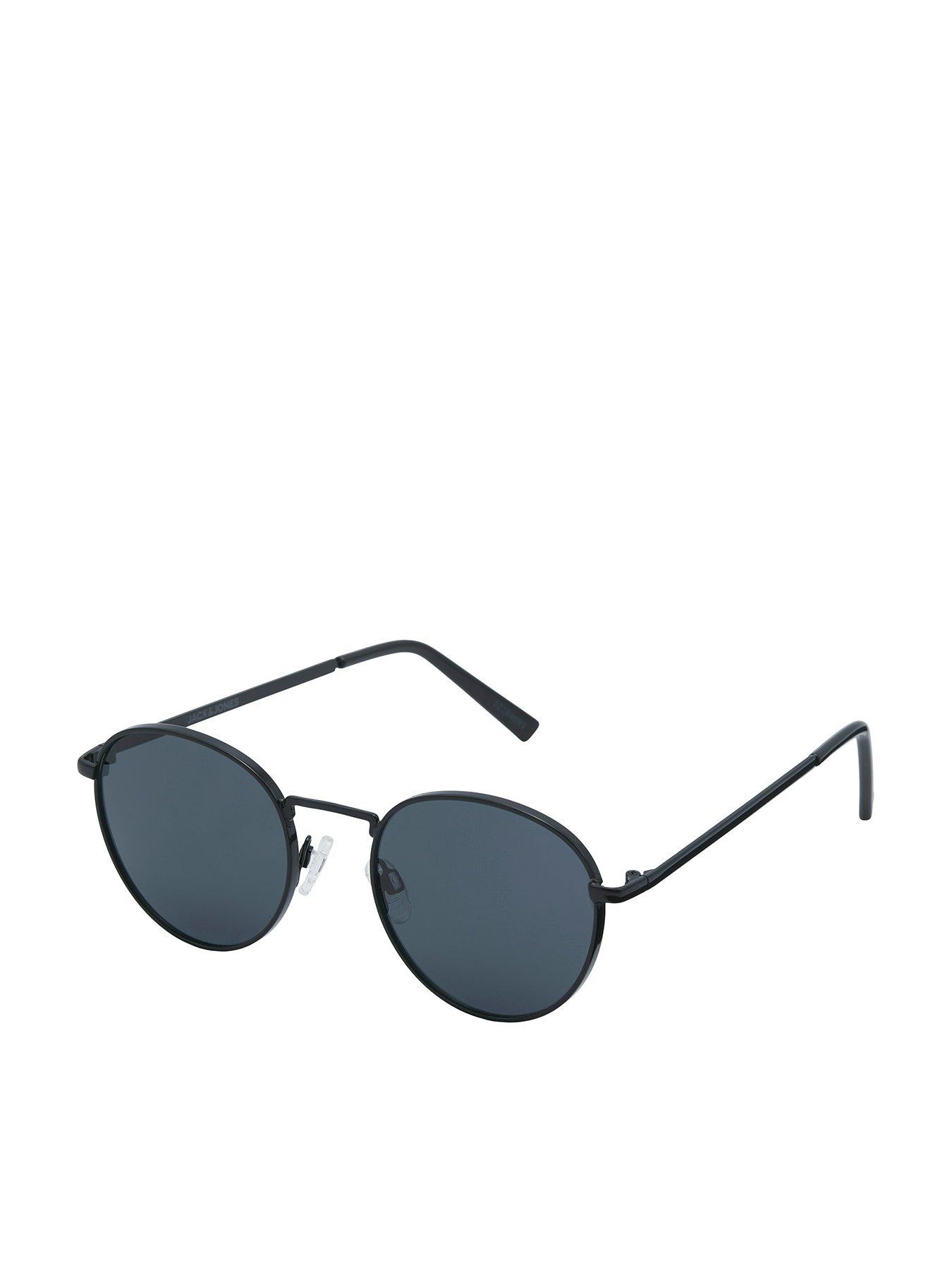 Image 1 of 6 of Jack & Jones Ryder Sunglasses - Black