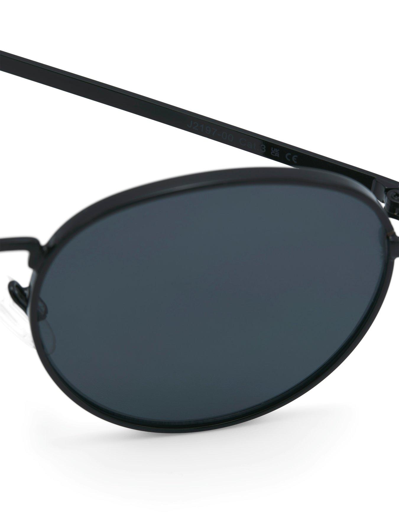Image 6 of 6 of Jack & Jones Ryder Sunglasses - Black