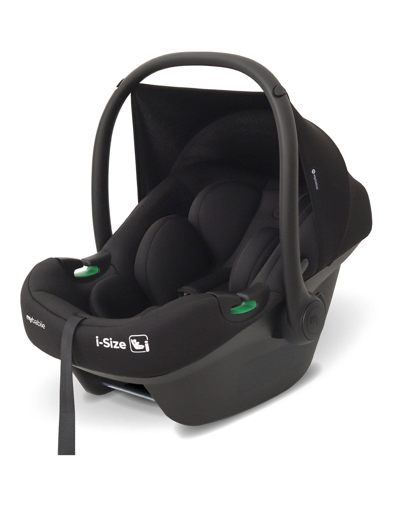 My Babiie MBCS02LT i-Size Infant Carrier Car Seat (40-87cm) - Black