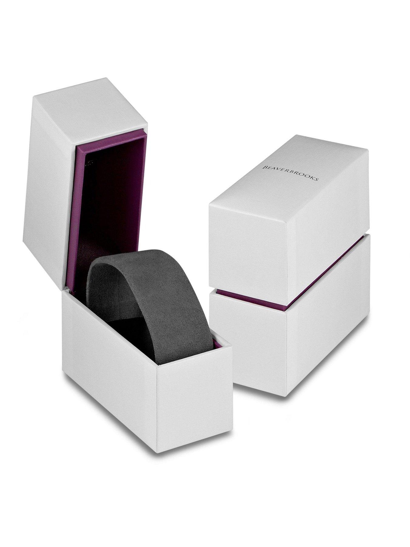  image of beaverbrooks-silver-curb-mens-bracelet