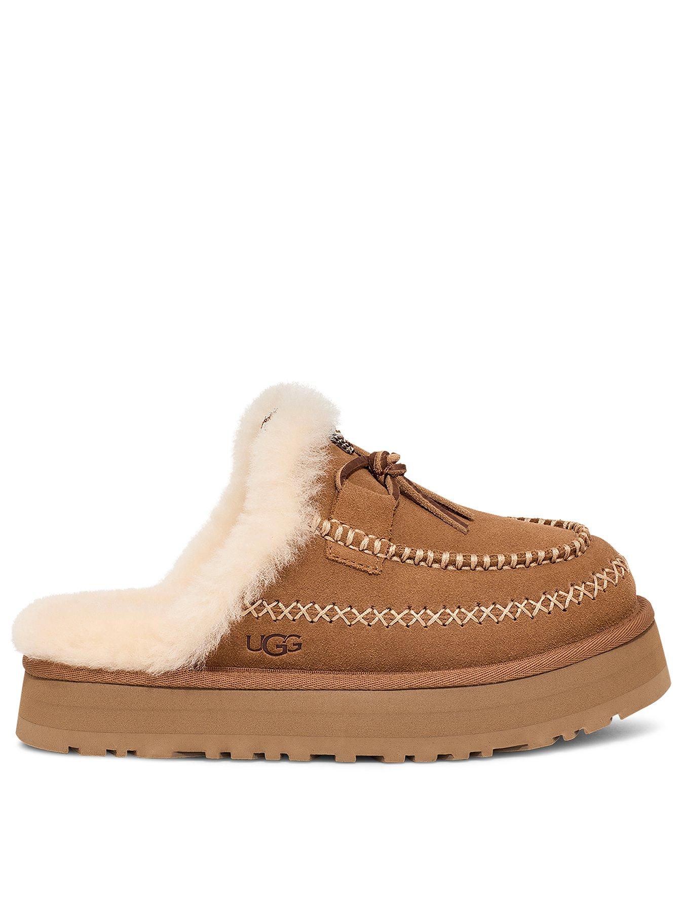 front image of ugg-disquette-alpine-chestnut