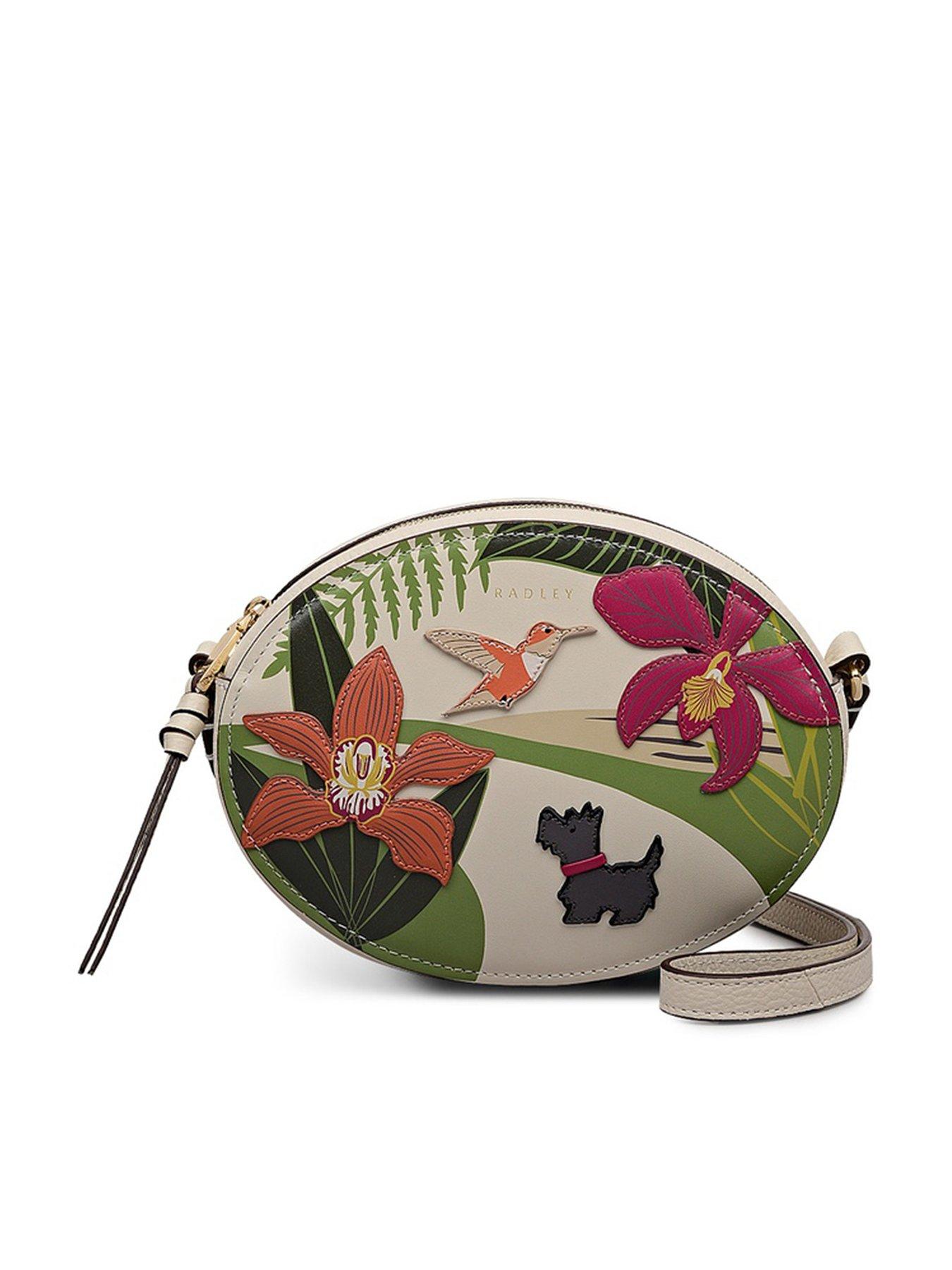 Radley RHS Small Ziptop Cross Body - Beige
