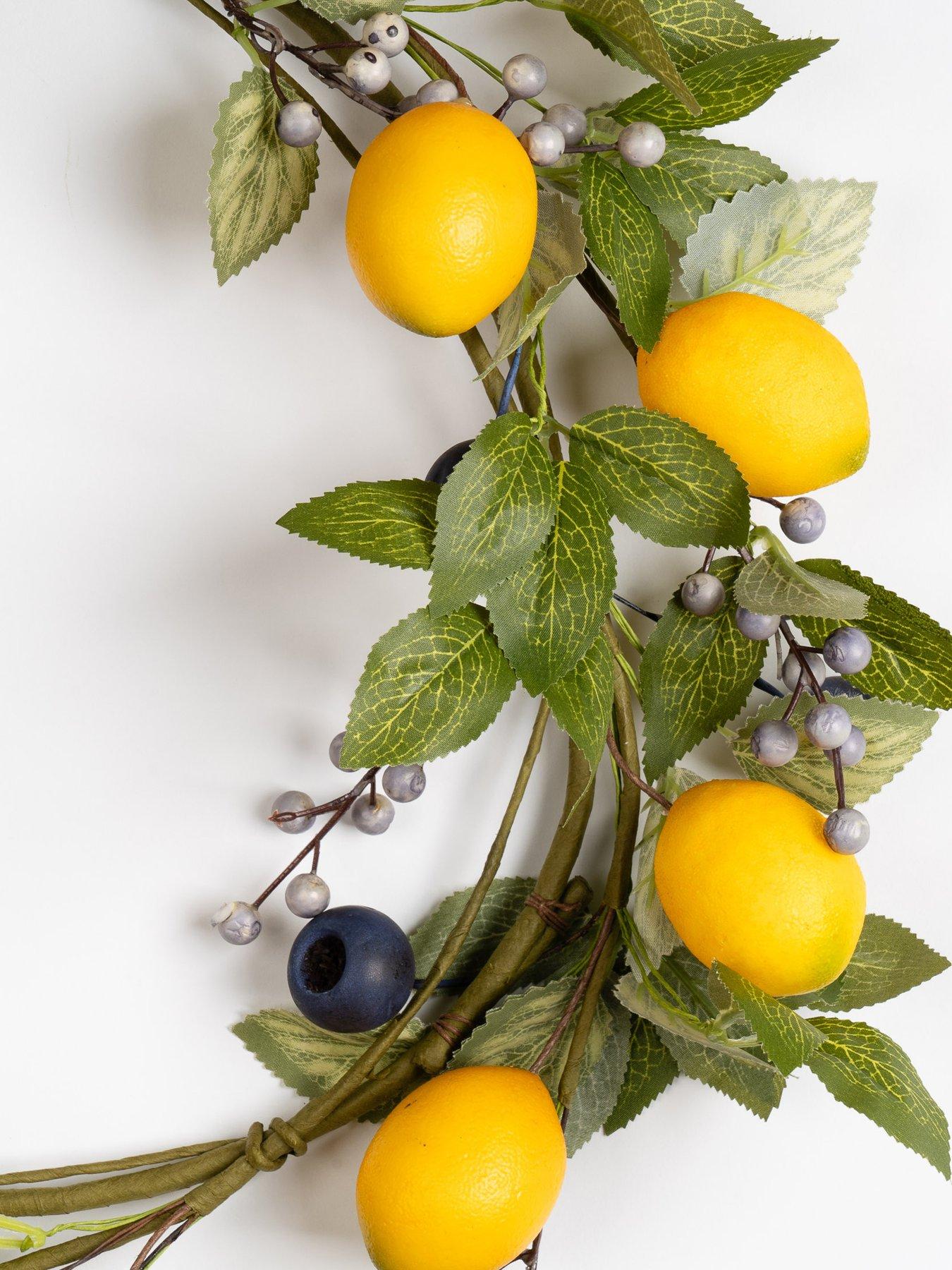 Image 3 of 3 of Scottish Everlasting Lemon &amp; Berry Wreath