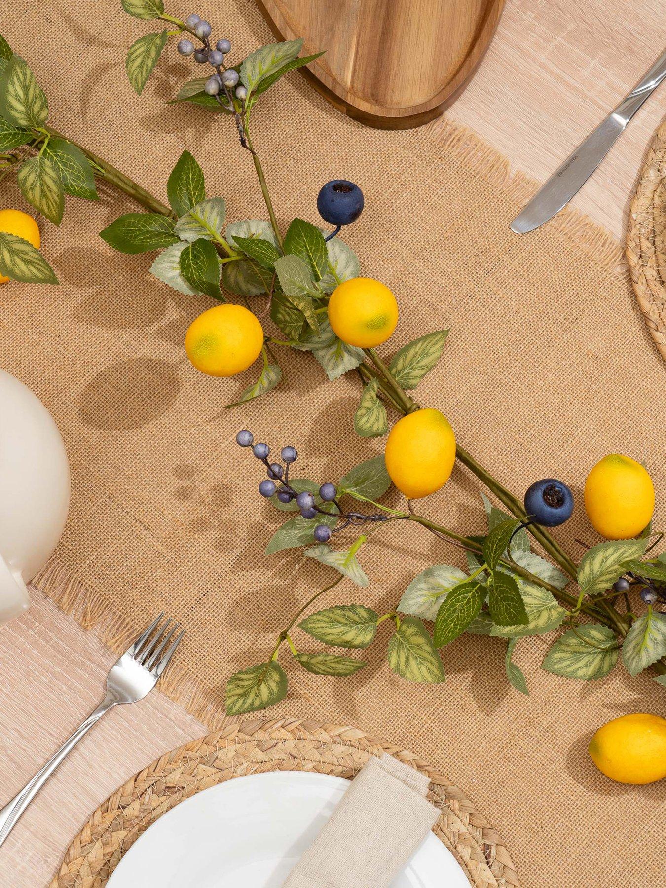 Image 1 of 3 of Scottish Everlastings Lemon &amp; Berry Garland