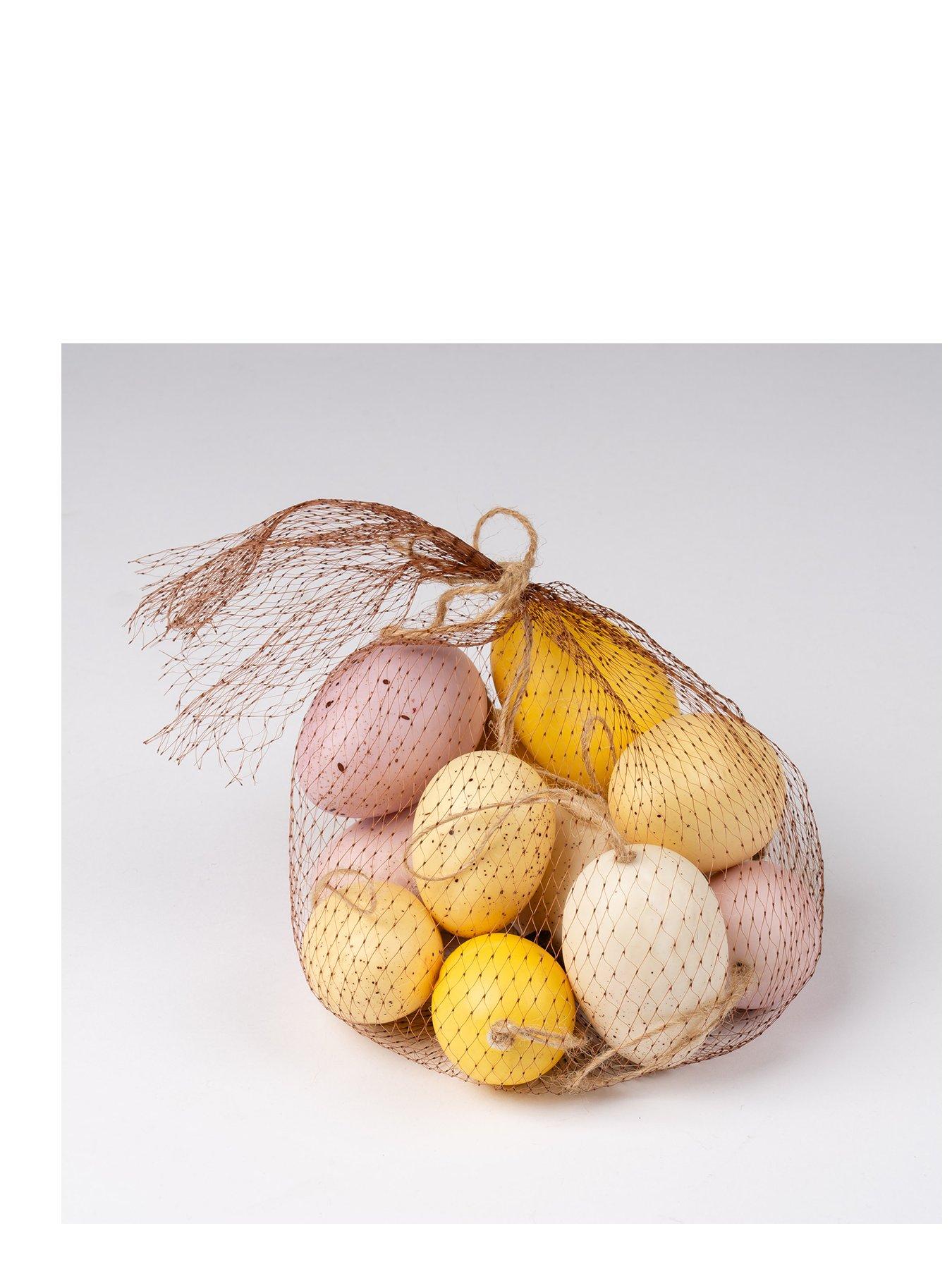 Image 2 of 3 of Scottish Everlasting White Twig Tree With Hanging Eggs