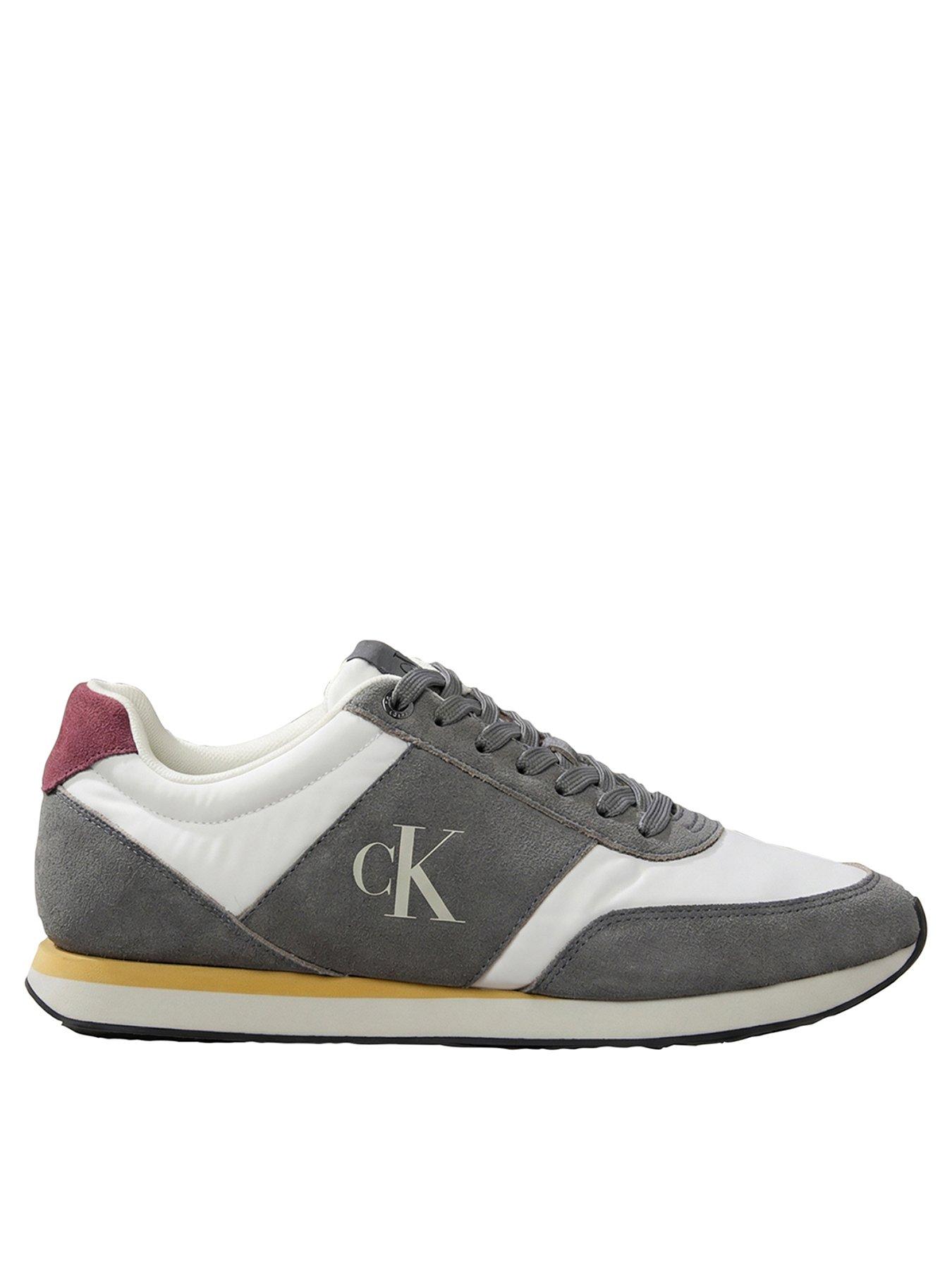 Tommy Jeans Calvin Klein Retro Runner Trainers - Grey