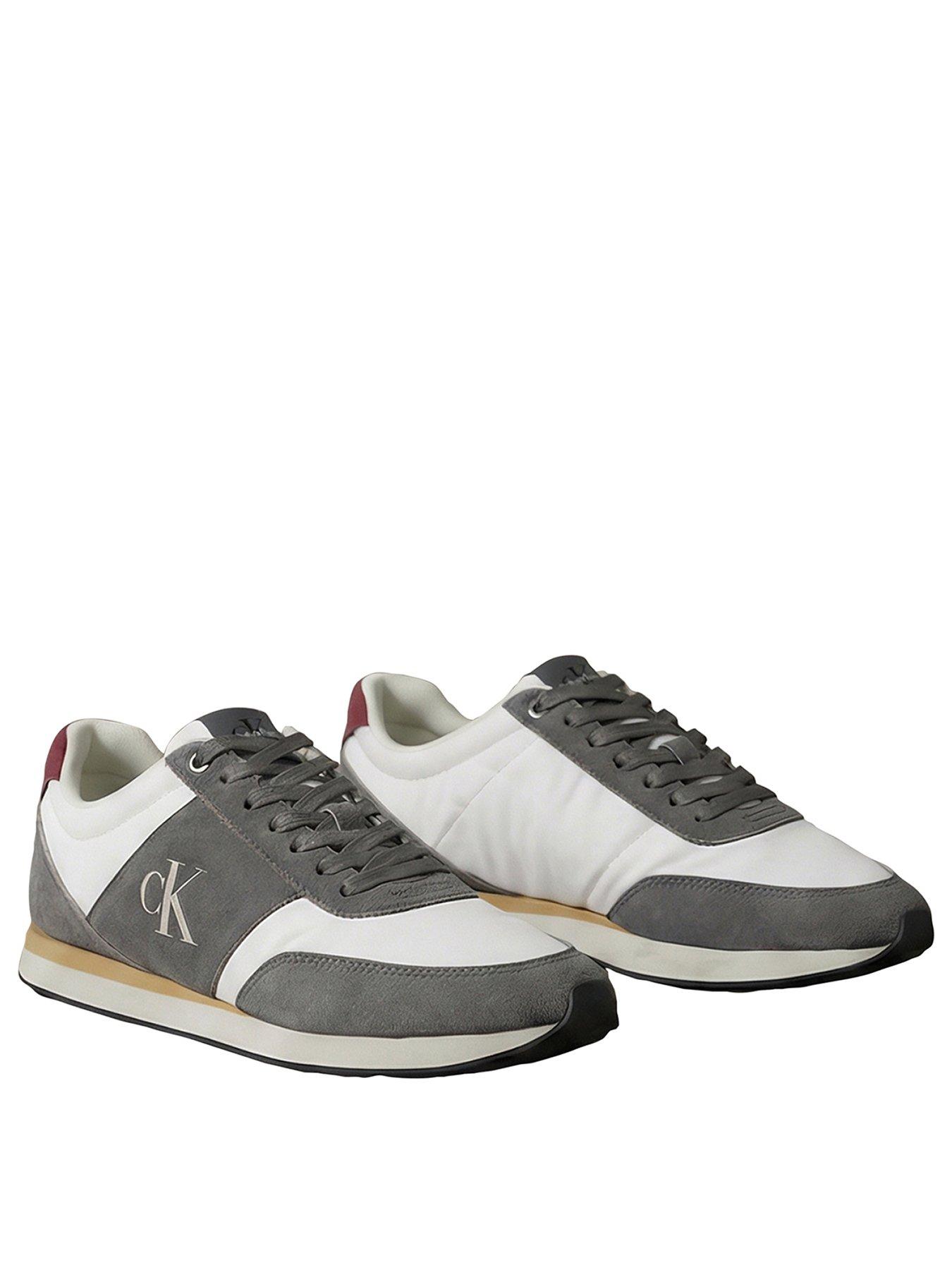 Image 2 of 7 of Tommy Jeans Calvin Klein Retro Runner Trainers - Grey