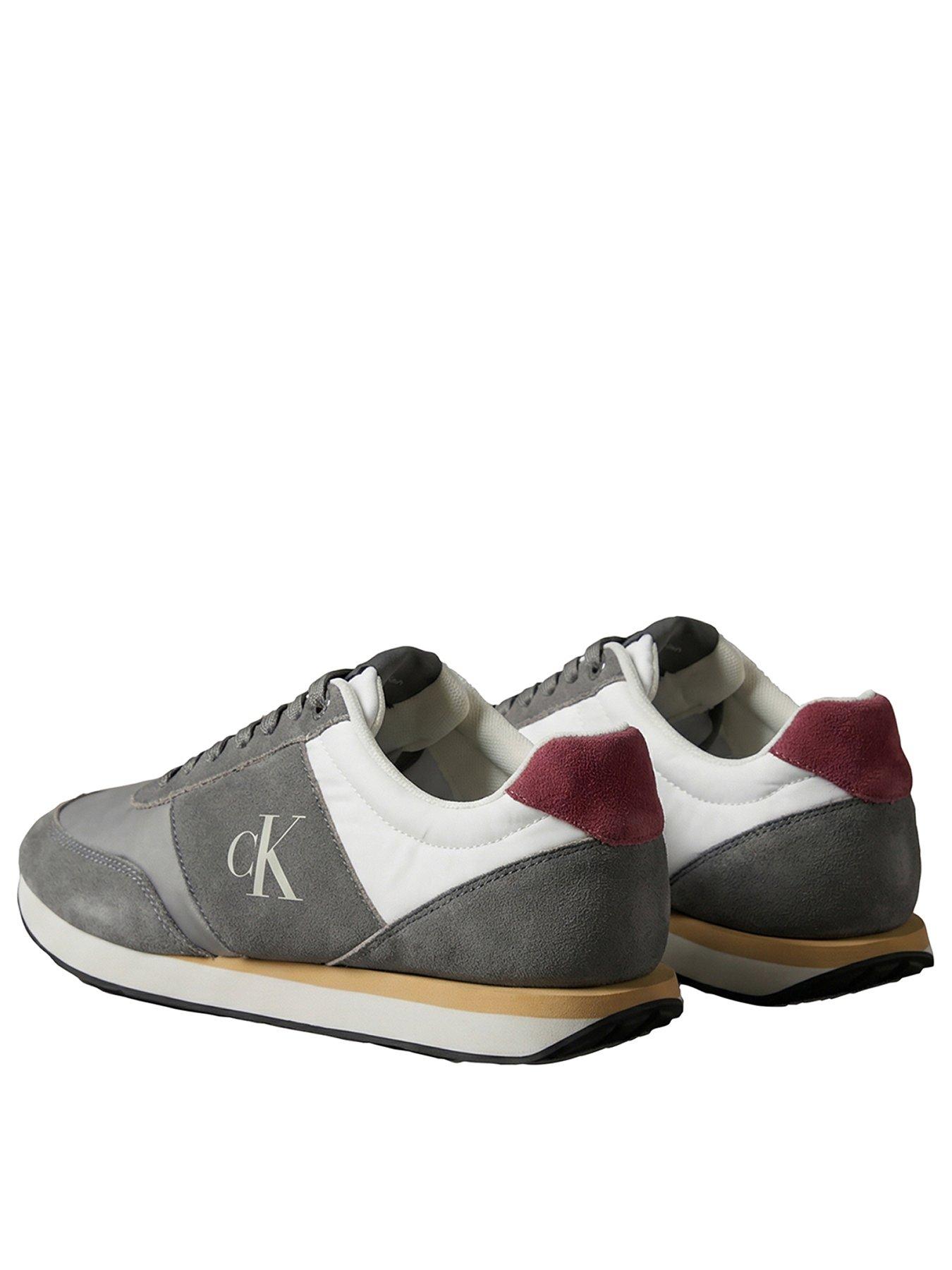 Image 3 of 7 of Tommy Jeans Calvin Klein Retro Runner Trainers - Grey