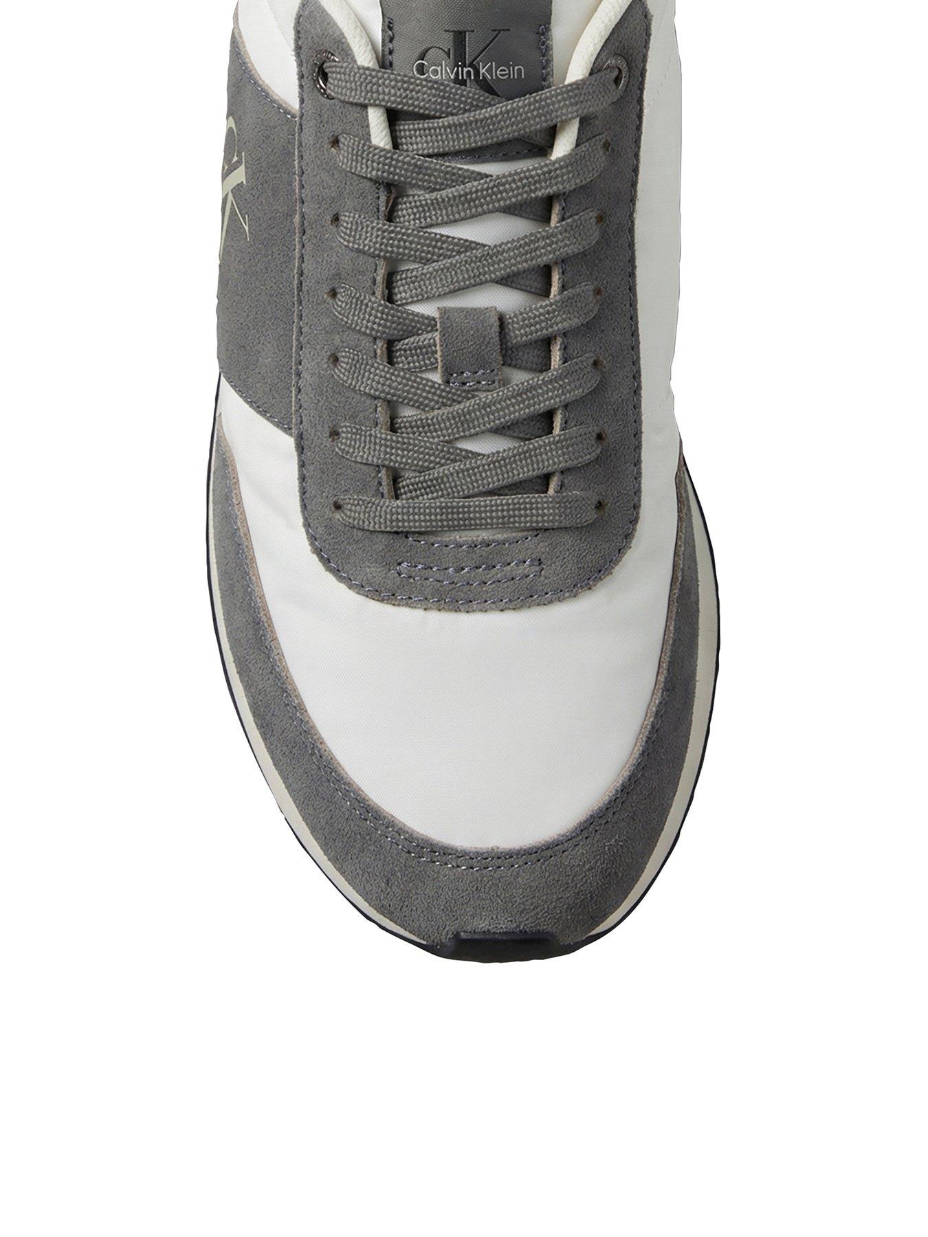 Image 6 of 7 of Tommy Jeans Calvin Klein Retro Runner Trainers - Grey