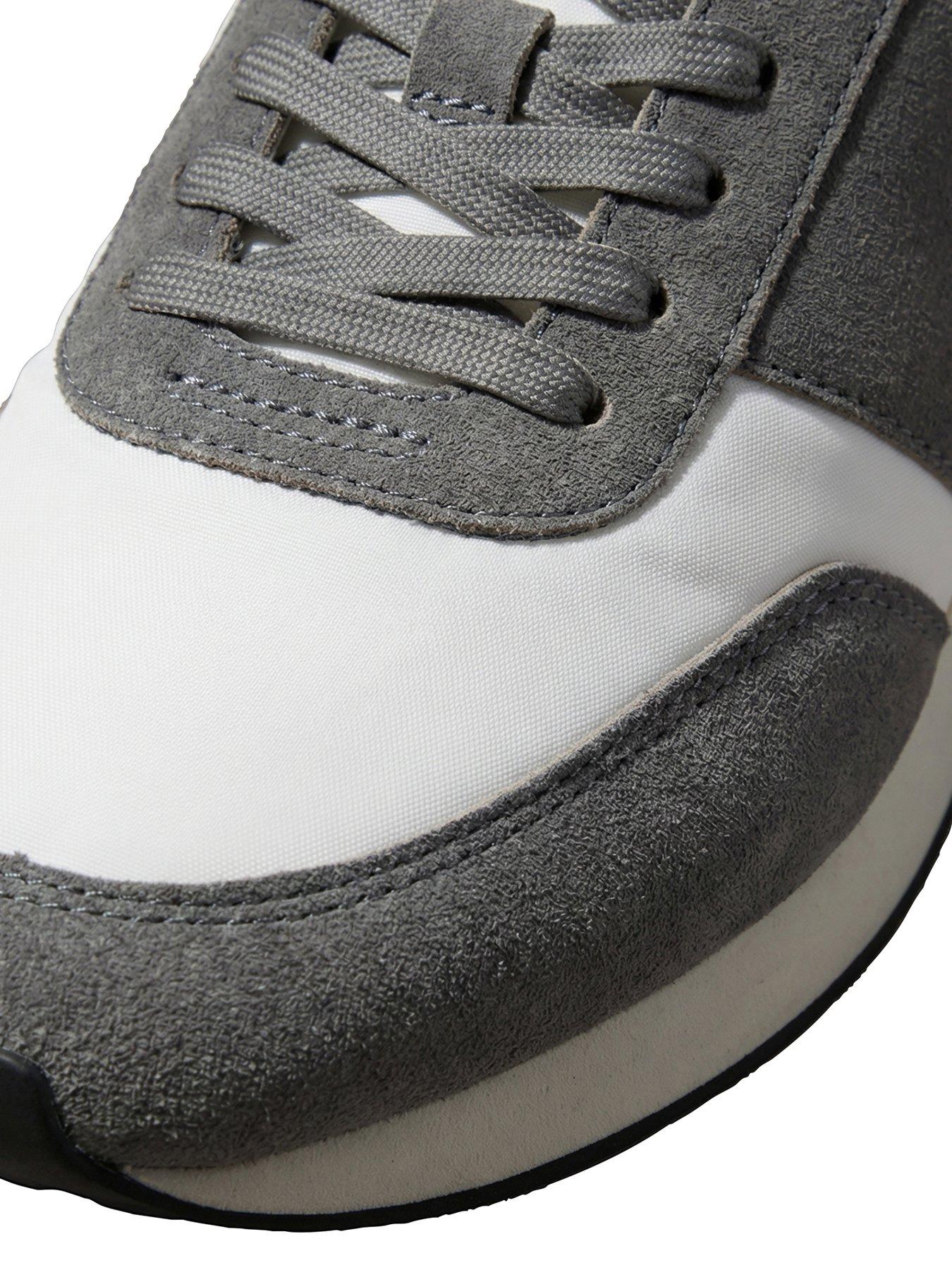 Image 7 of 7 of Tommy Jeans Calvin Klein Retro Runner Trainers - Grey