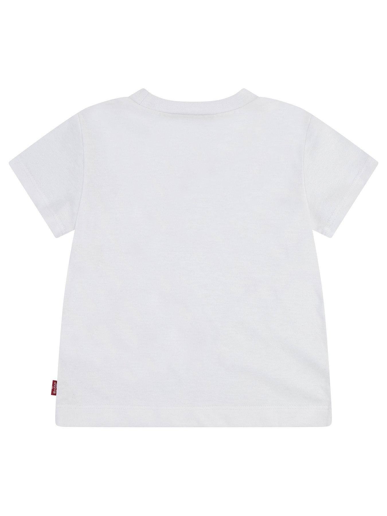 Image 2 of 4 of Levi's Baby Boys Batwing T-Shirt - White