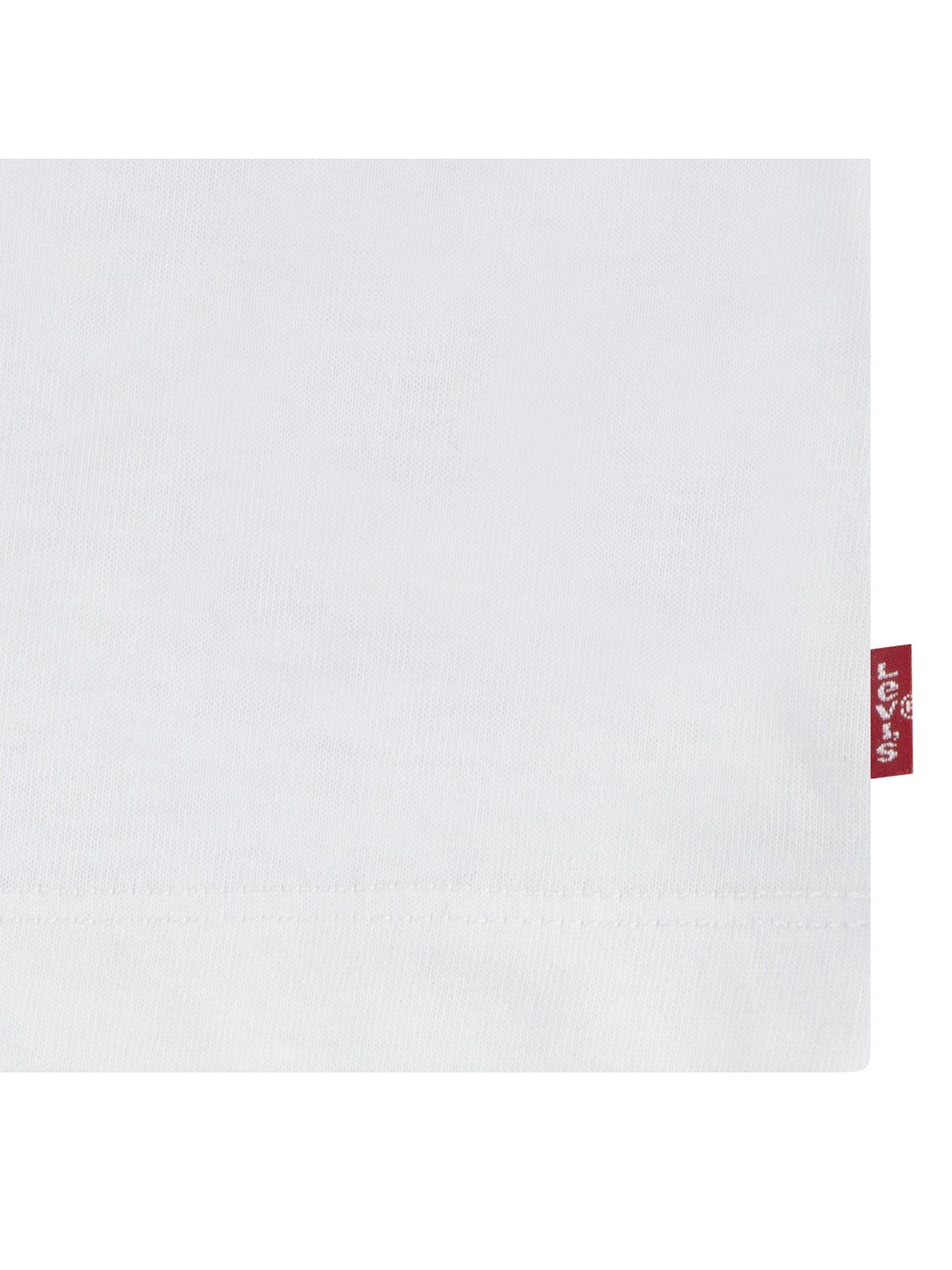 Image 4 of 4 of Levi's Baby Boys Batwing T-Shirt - White