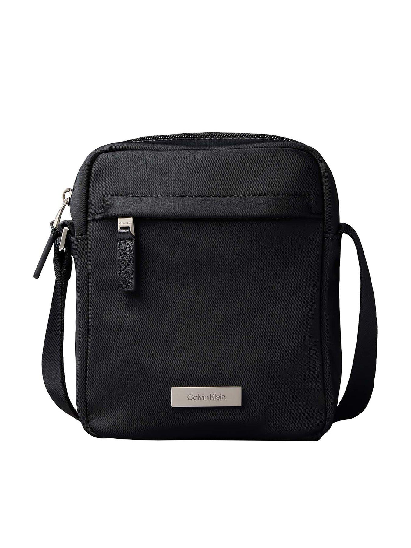 Calvin Klein Clean Reporter Crossbody Bag - Black