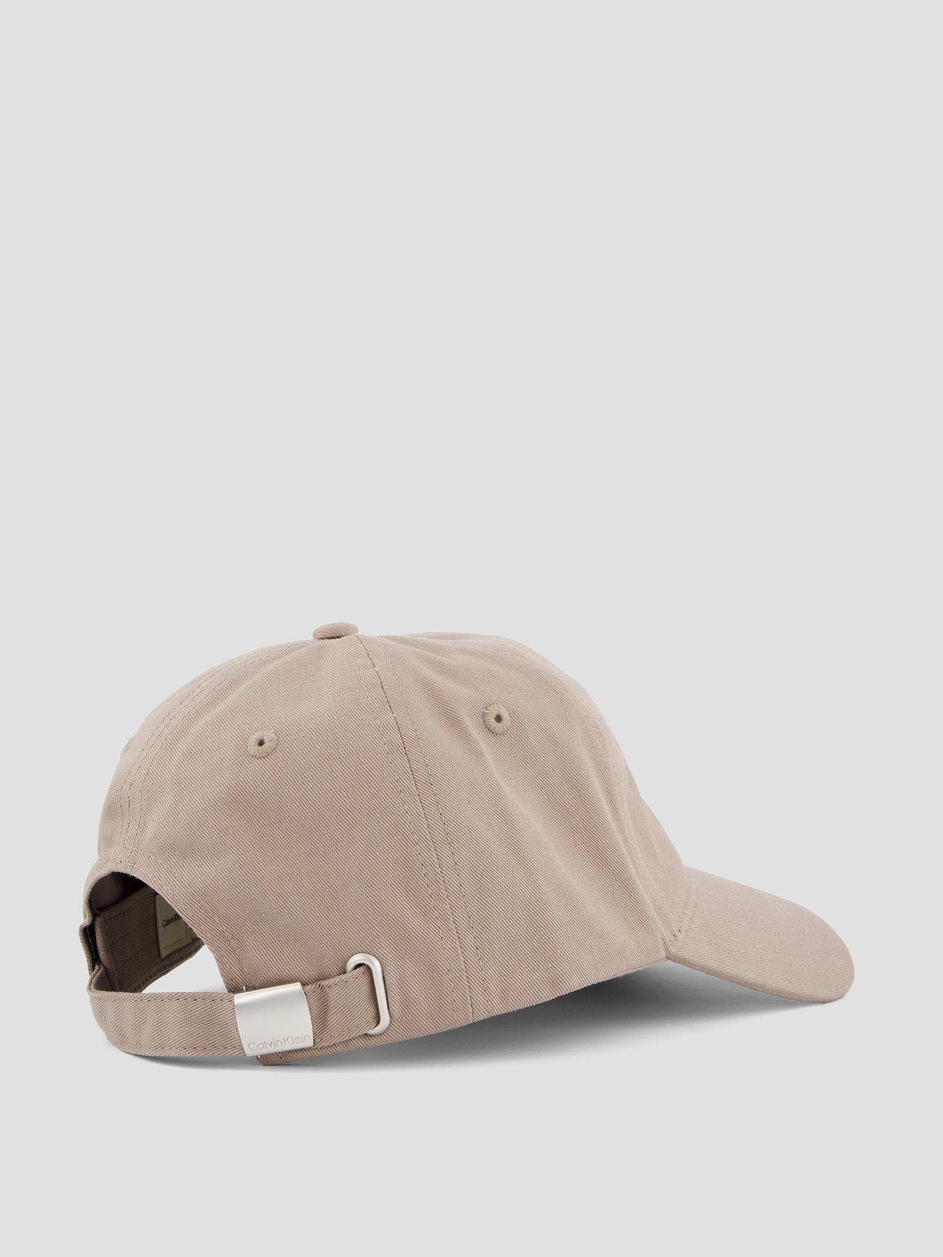 Image 4 of 4 of Calvin Klein Monologo Embroidery Baseball Cap - Beige