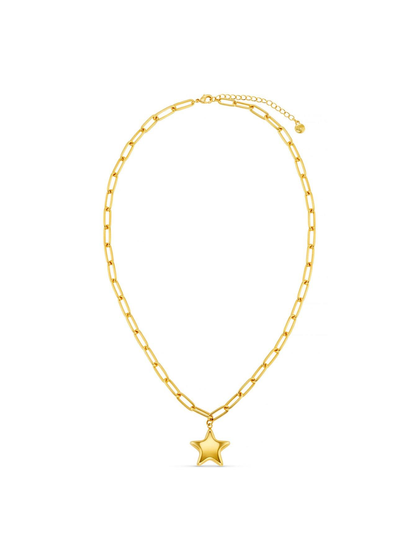  image of orelia-statement-star-pop-charm-necklace