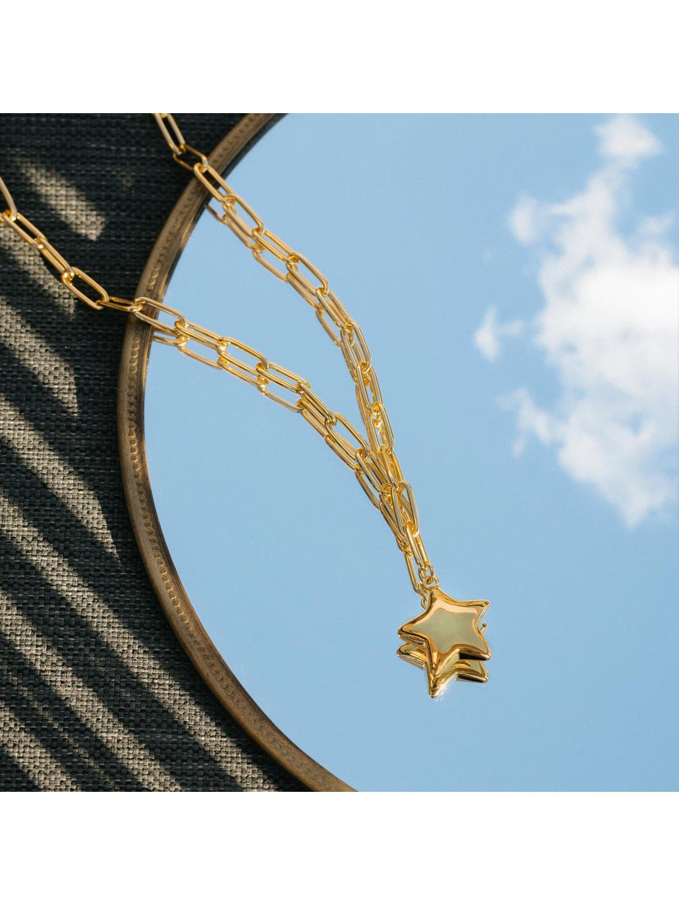  image of orelia-statement-star-pop-charm-necklace