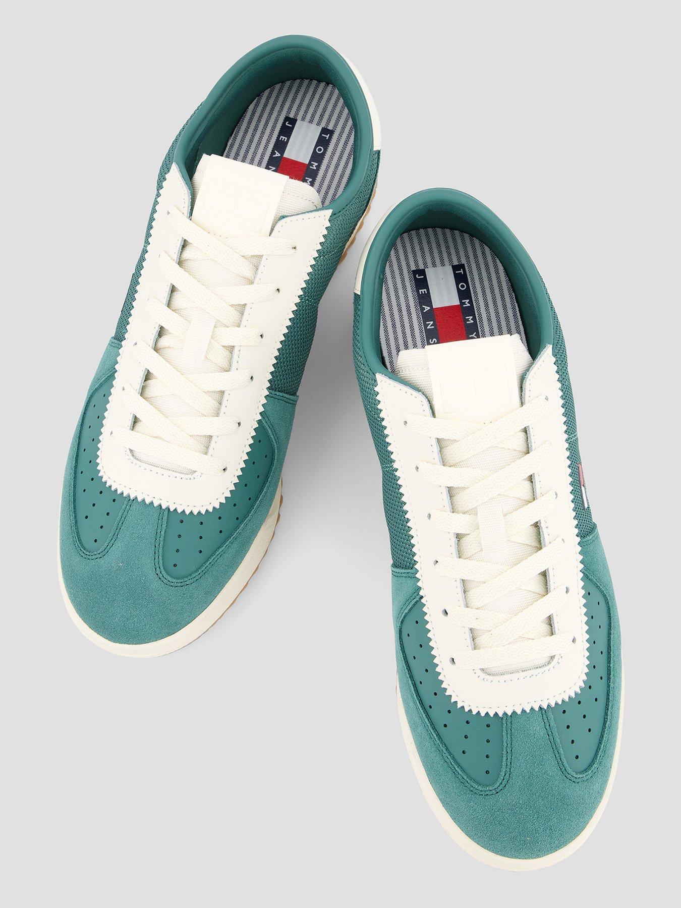 Image 3 of 7 of Tommy Jeans Tommmy Retro Cleated Runners - Charred Jade