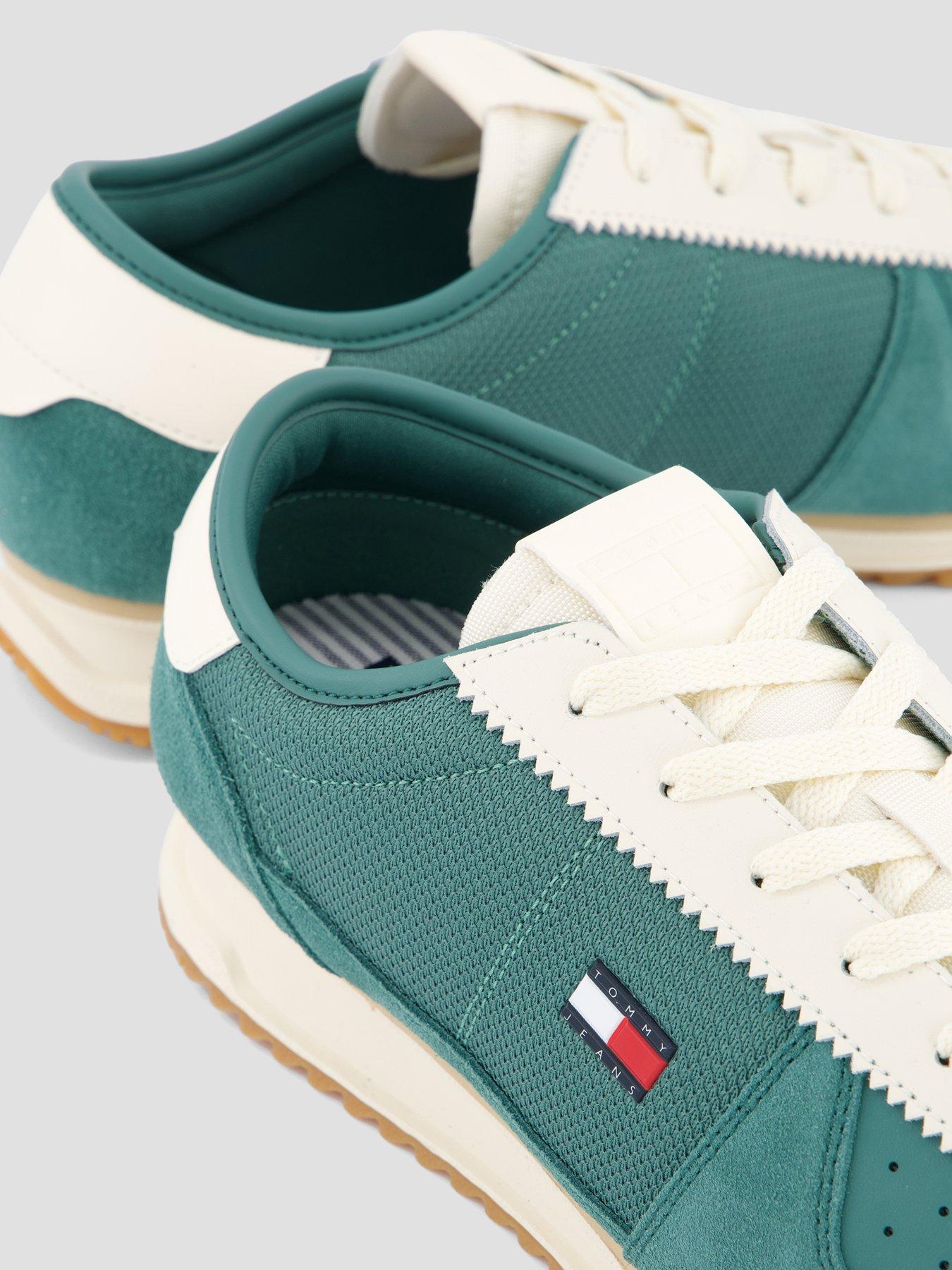 Image 5 of 7 of Tommy Jeans Tommmy Retro Cleated Runners - Charred Jade