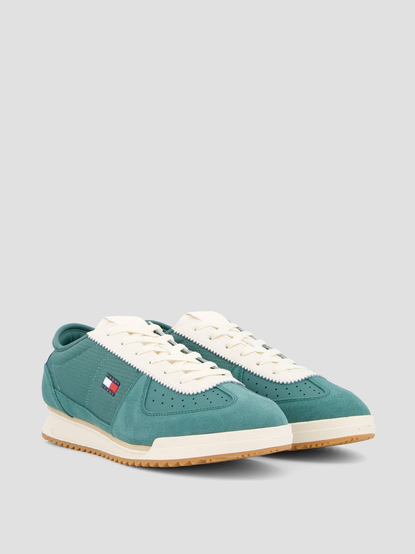 Image 6 of 7 of Tommy Jeans Tommmy Retro Cleated Runners - Charred Jade