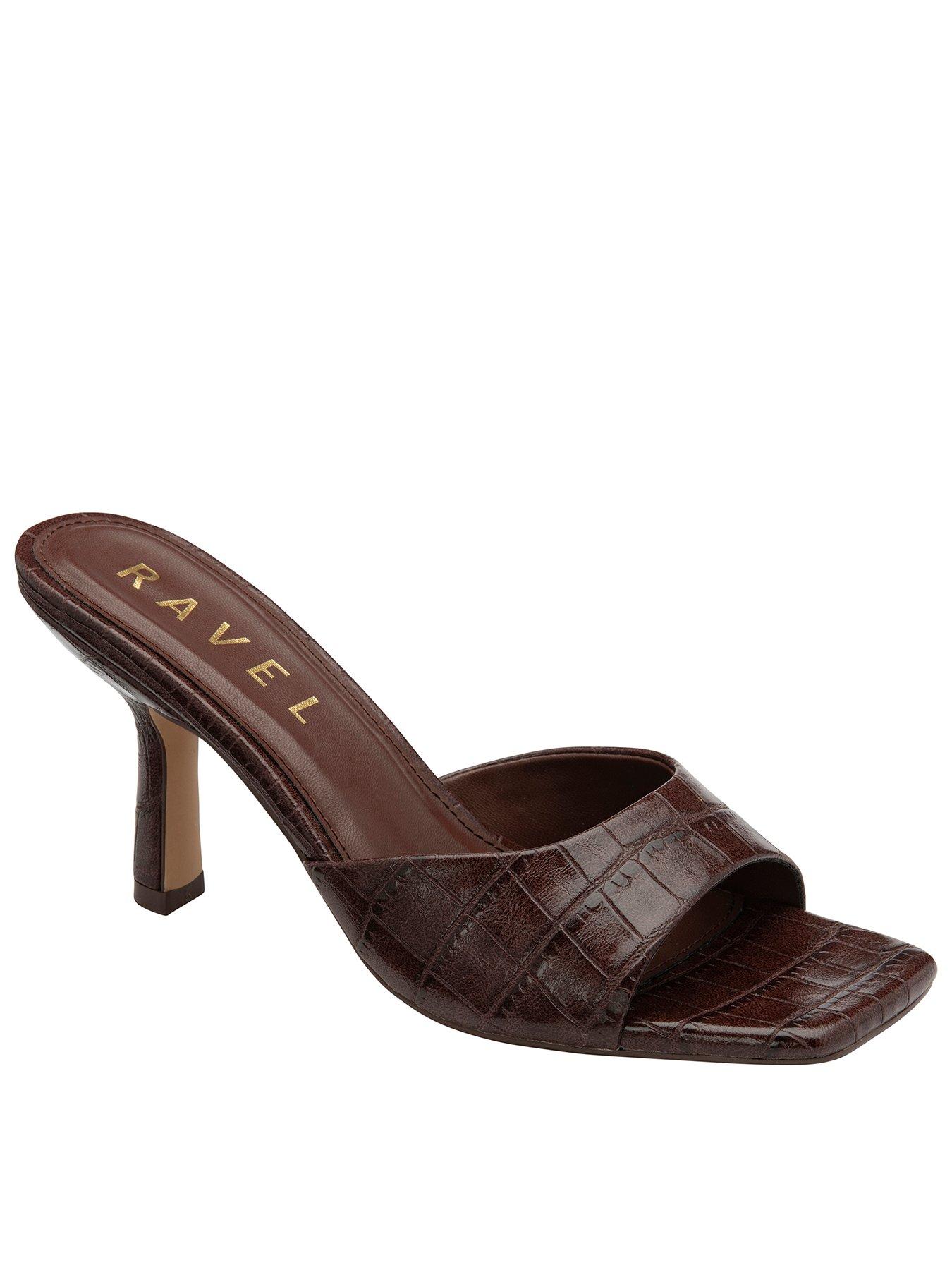 Ravel Birkshaw Mule Heel - Coffee