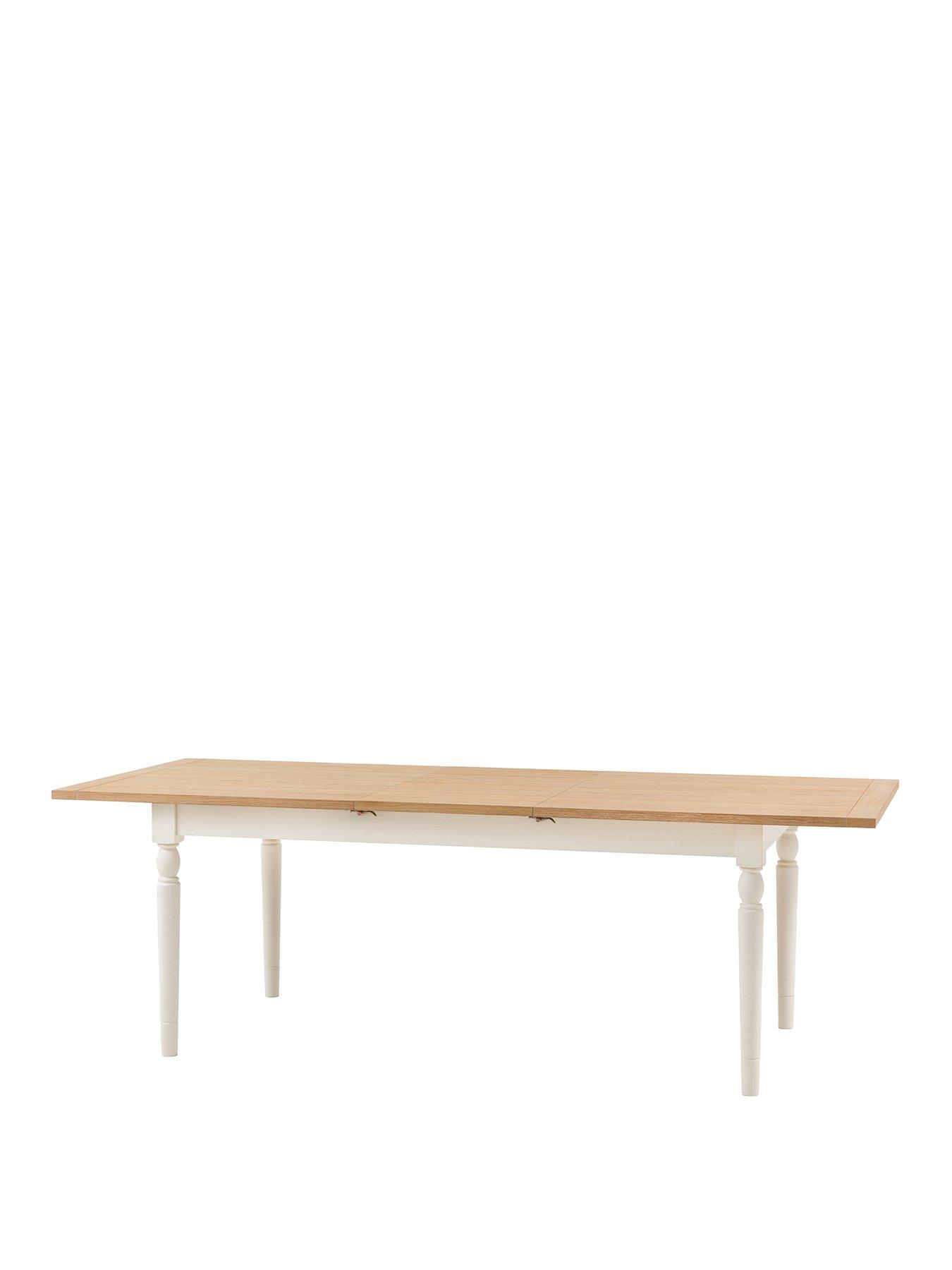 Image 2 of 6 of Gallery Direct Eton Extending Dining Table - White